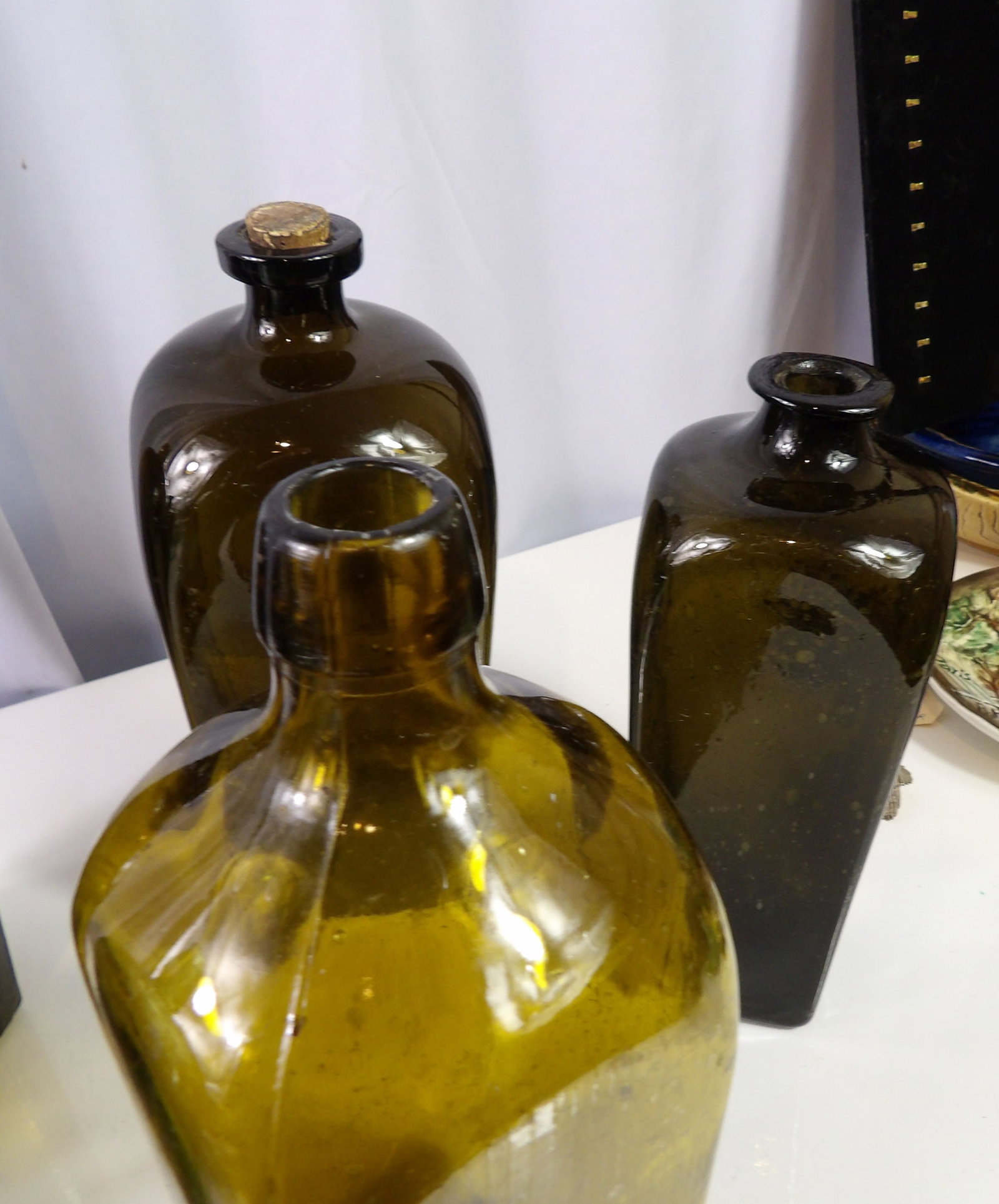 6 Early Gin Bottles - 6