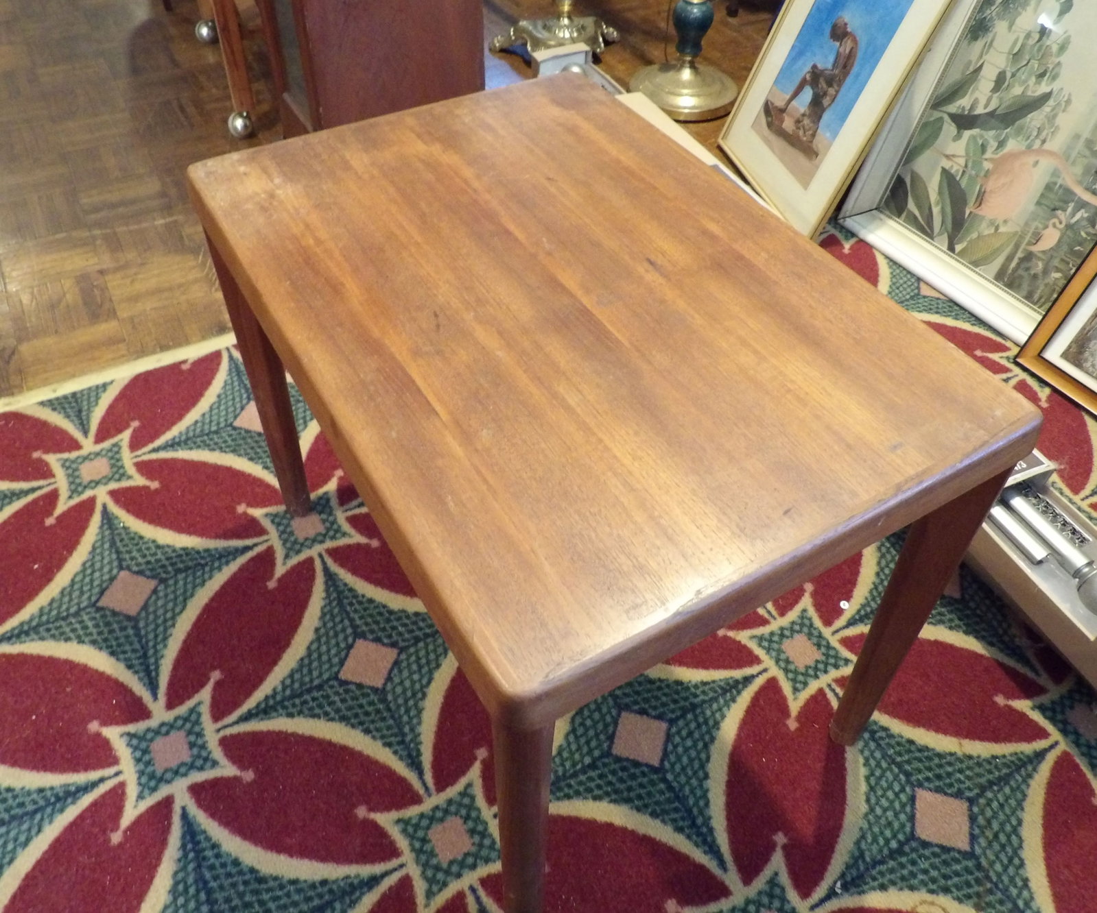 Hardwood End Table (1 of 4)