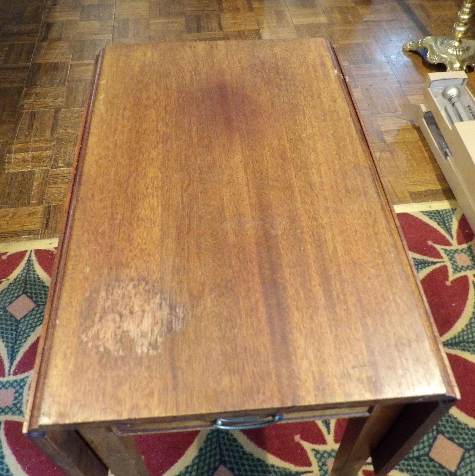 Vintage Drop Leaf Side Table - 2