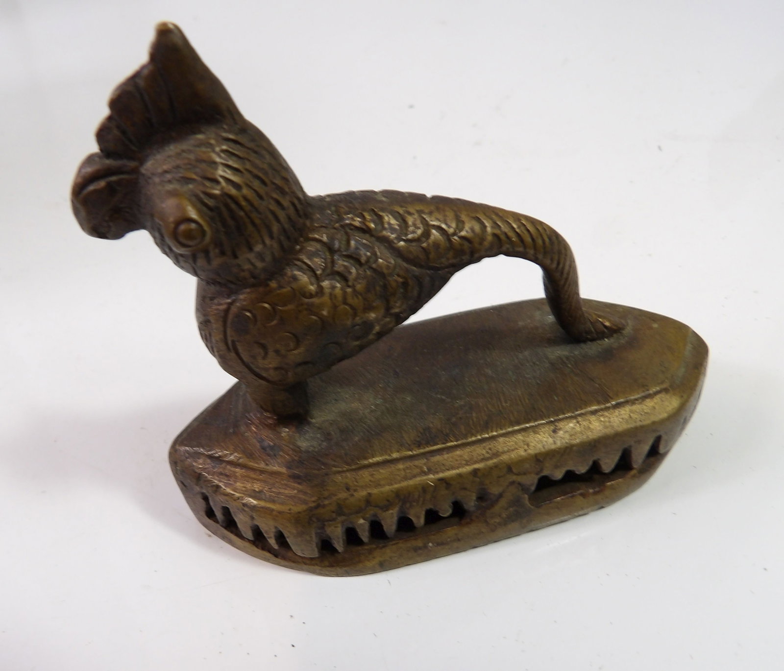 Antique Indian Brass Foot Scrubber (1 of 6)