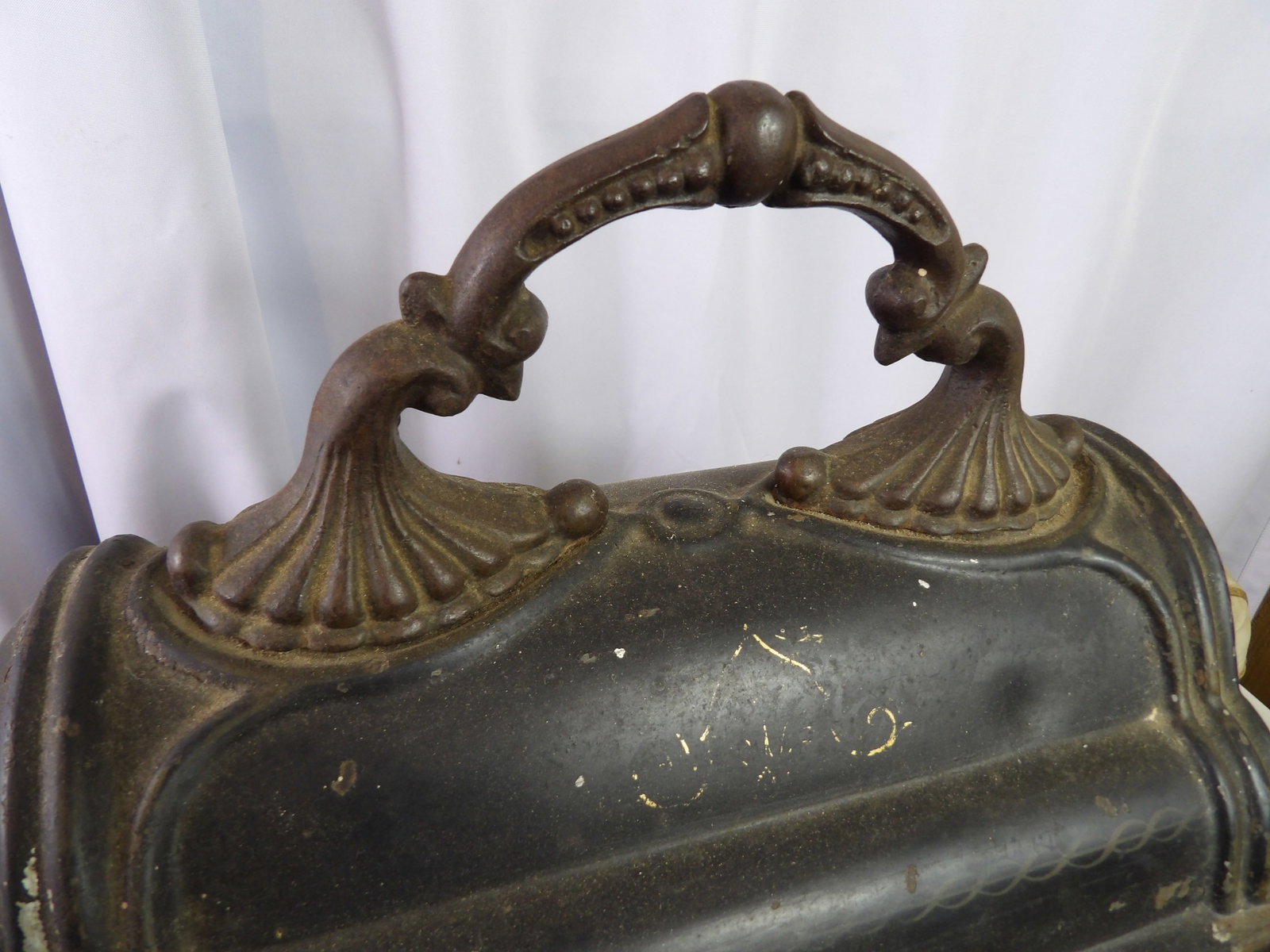 Antique Coal Scuttle Box - 2