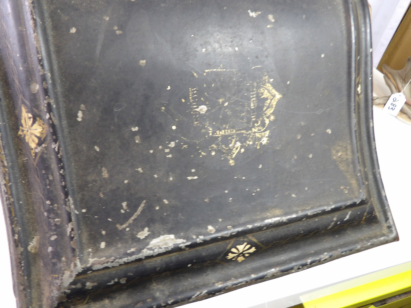 Antique Coal Scuttle Box - 3