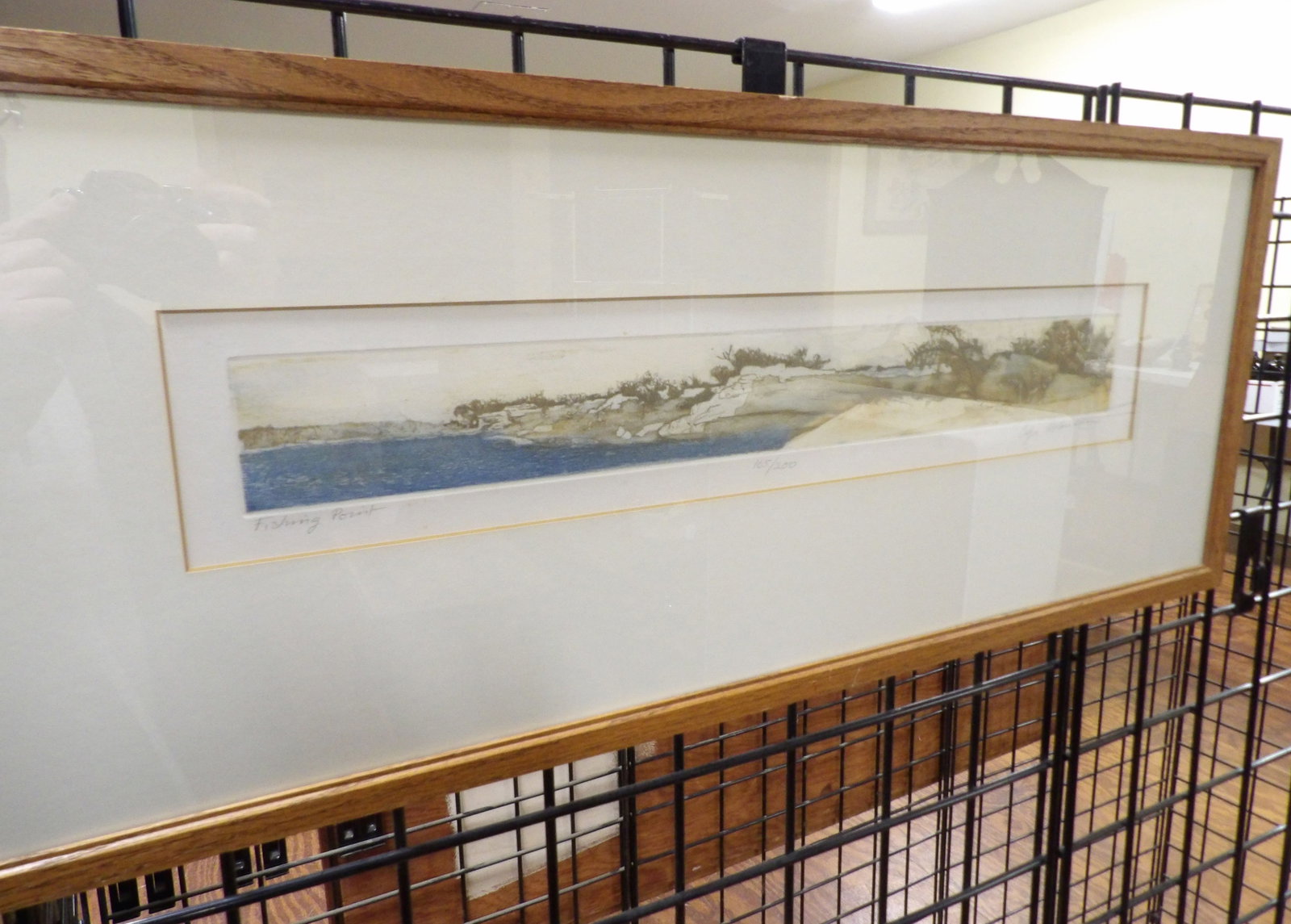 Olga Poloukhine Signed and Numbered Art Print Fishing Point (1 of 6)