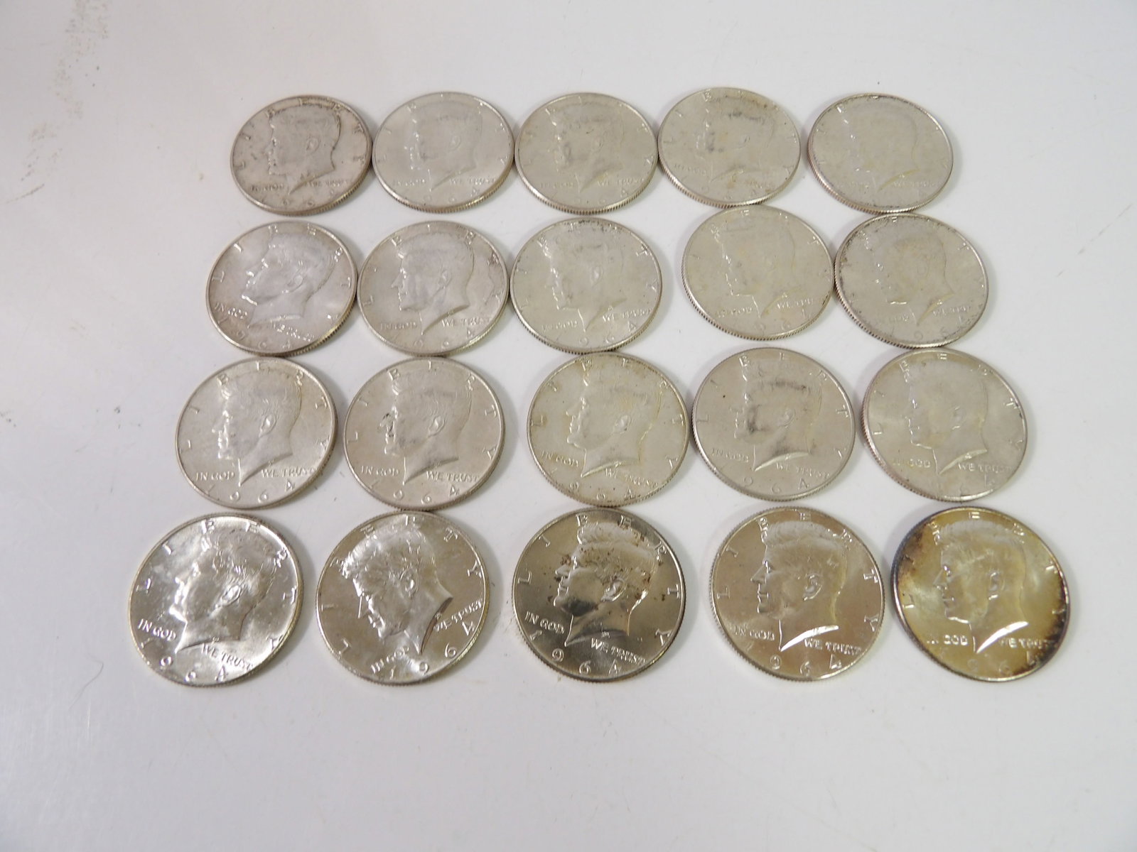 20 1964 Silver Half Dollars (1 of 4)