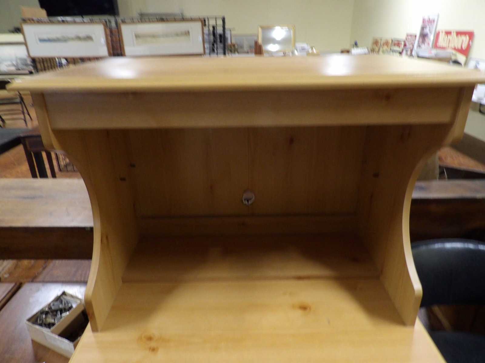Wooden Microwave Stand - 2