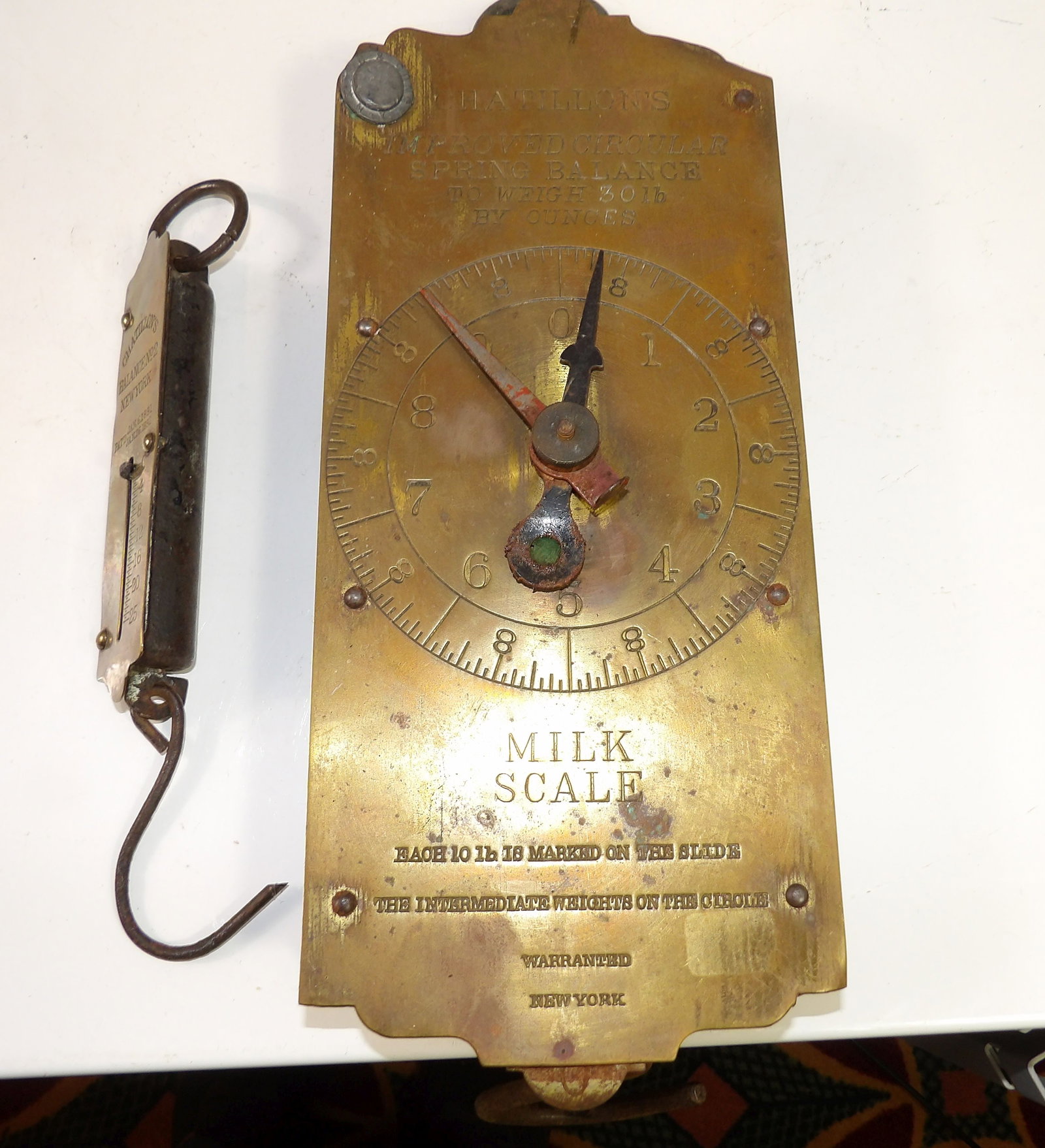 Pair of Chatillon's Hanging Scales (1 of 5)