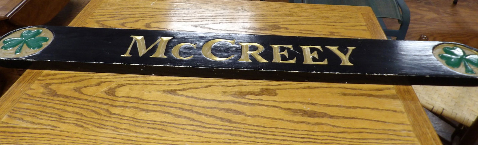 Wooden McCreey Sign (1 of 4)