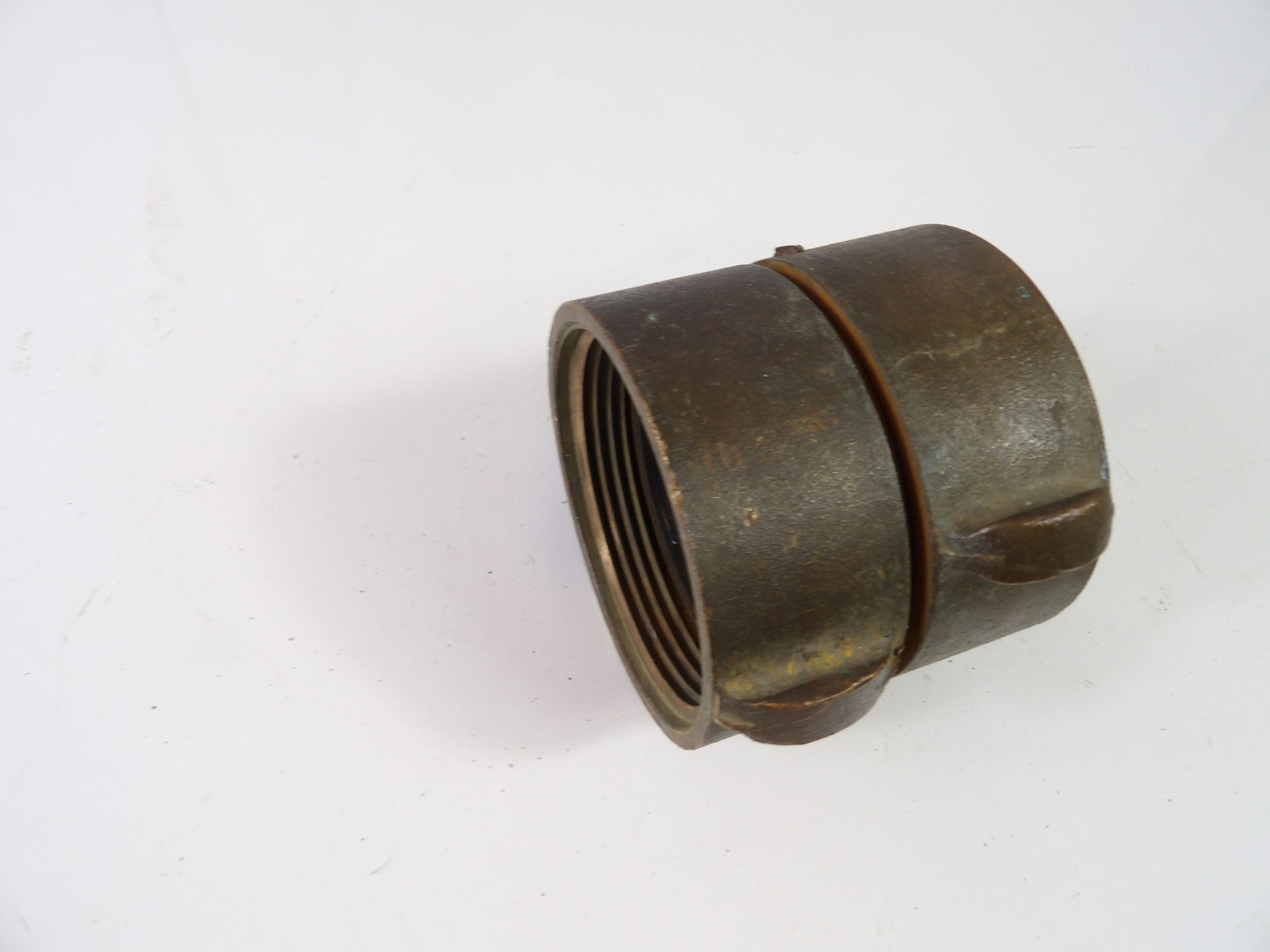 Vintage Bronze Hose Coupler (1 of 5)