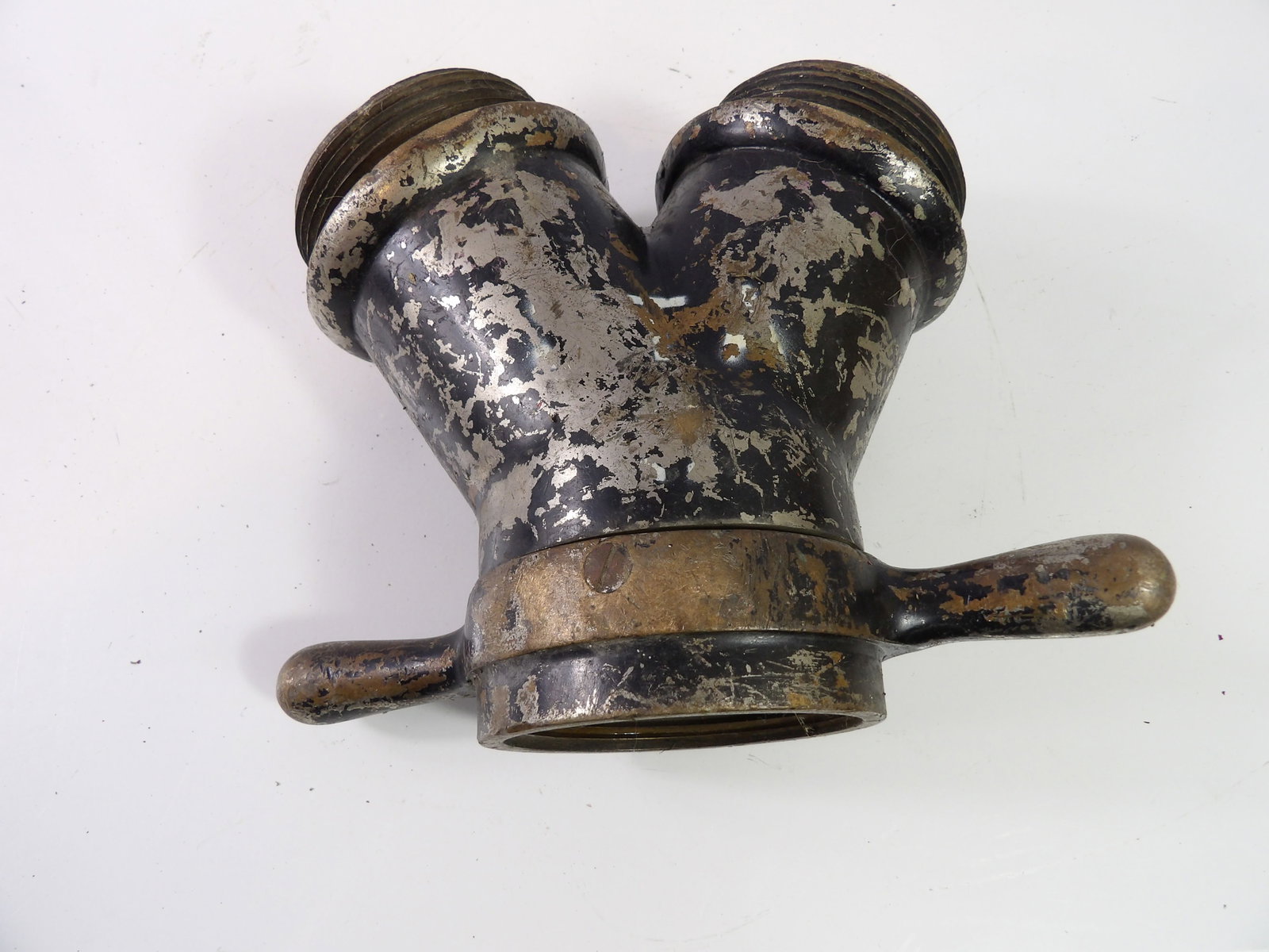Vintage Fire Hydrant Hose Splitter Manifold (1 of 5)
