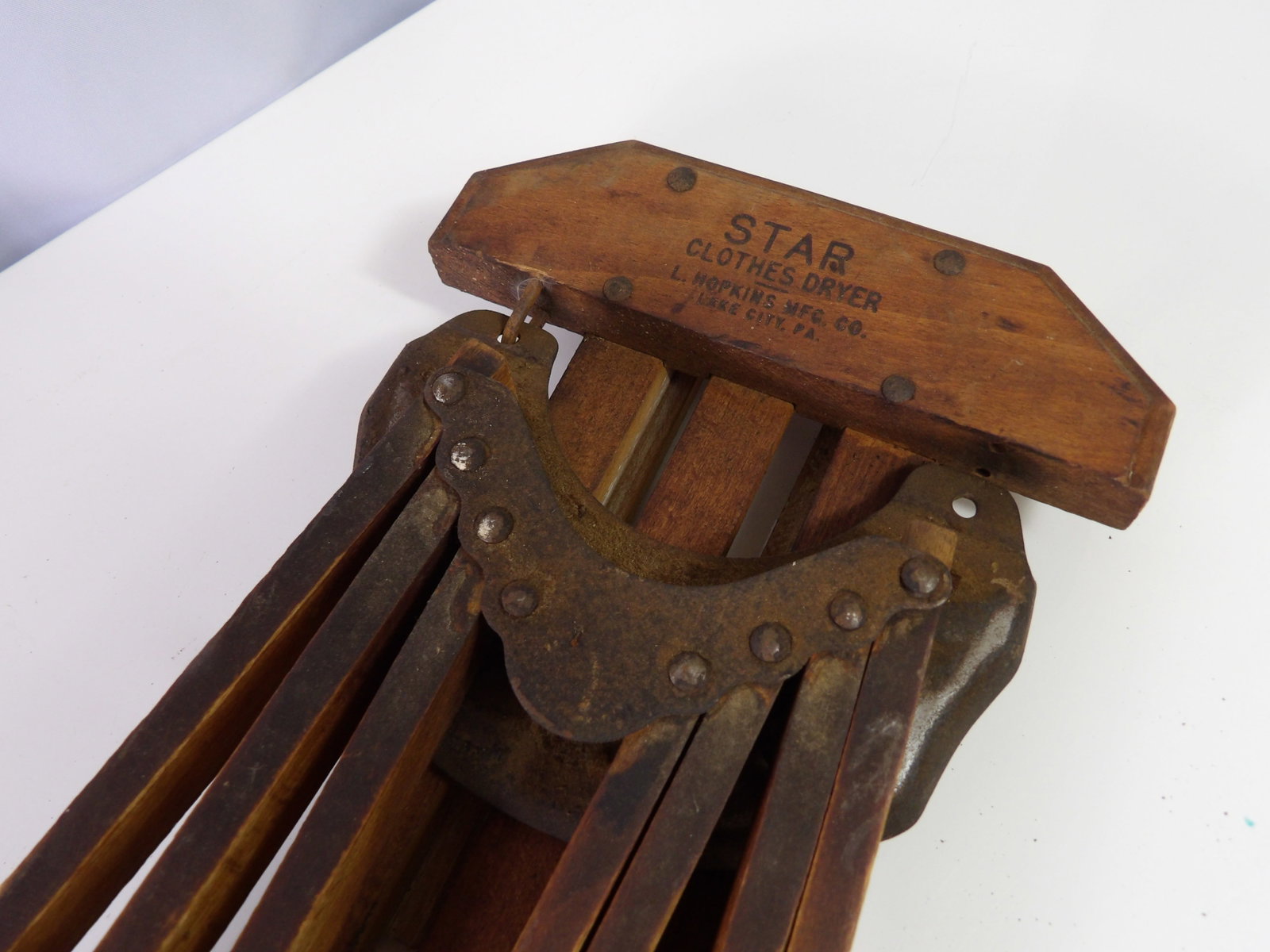 Vintage Star Clothes Drying Rack (1 of 3)