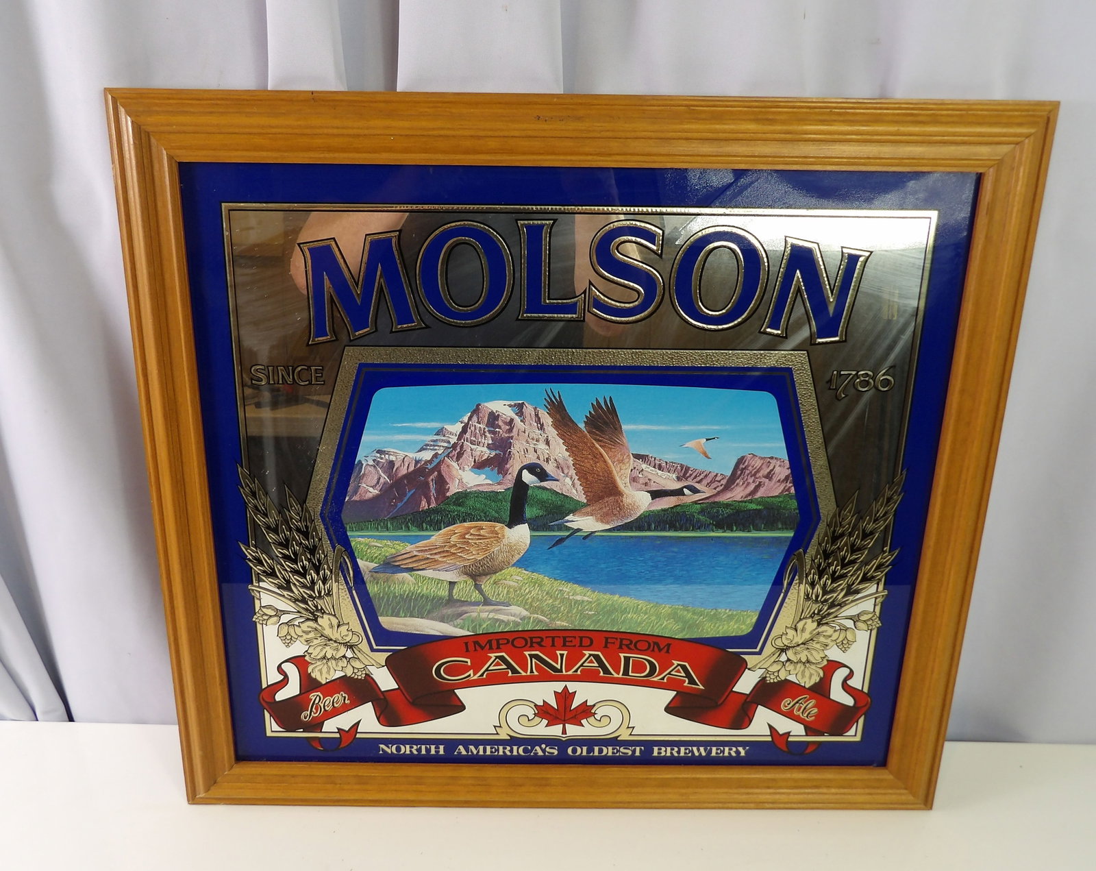 Molson Bar Mirror (1 of 3)