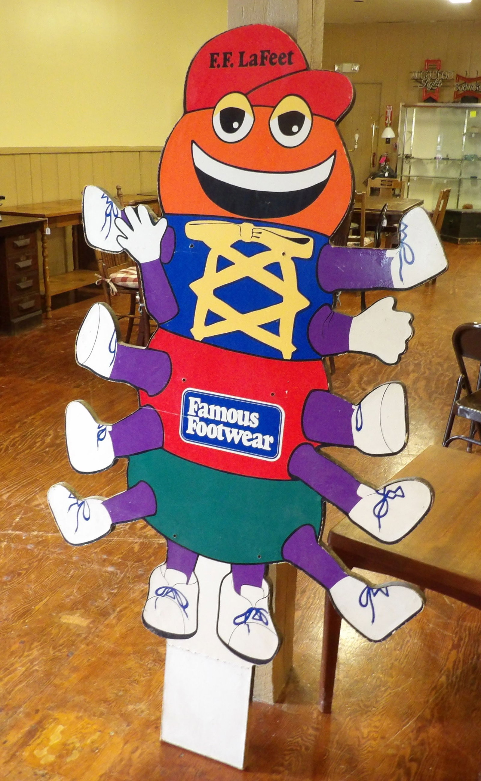 Famous Footwear 2 Sided Advertising Sign (1 of 4)