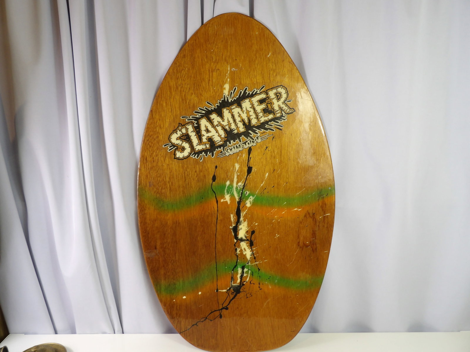 Vintage Slammer Skim-Tuff Skim Board (1 of 4)