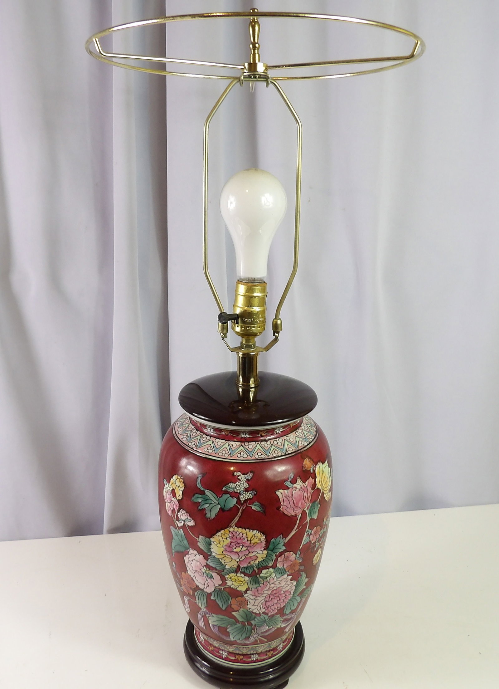 Vintage Oriental Accent Table Lamp (1 of 4)