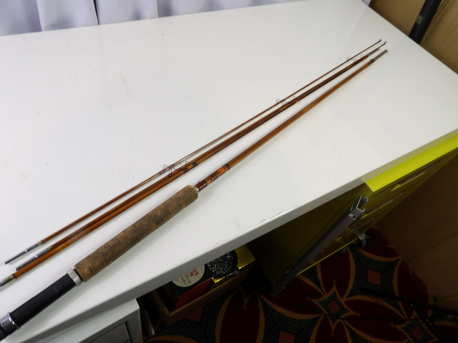 Vintage J.C. Higgins Fly Rod with 2 Tips (1 of 6)