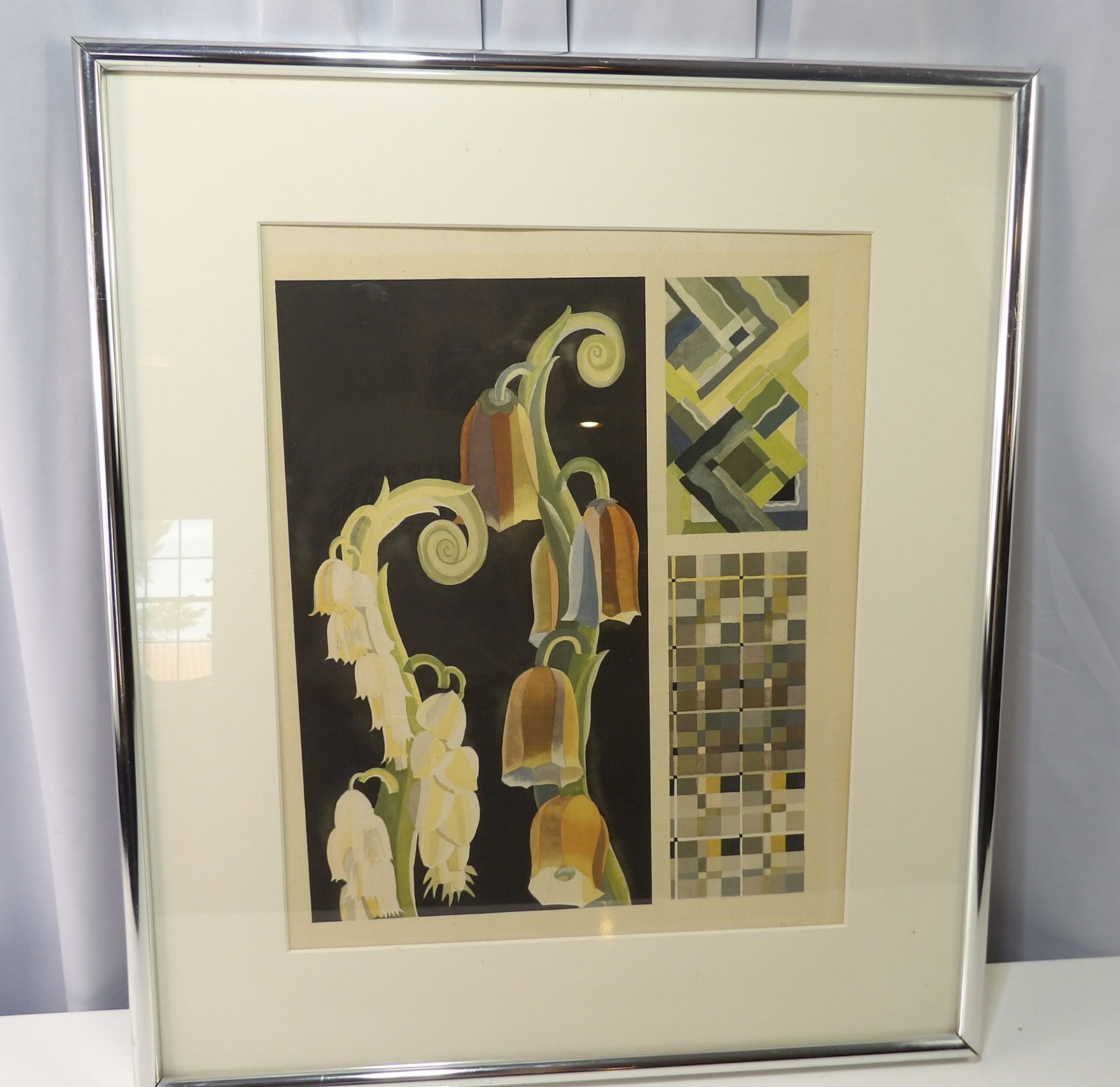 Art Deco Print, Possibly Edouard Benedictus (1 of 3)