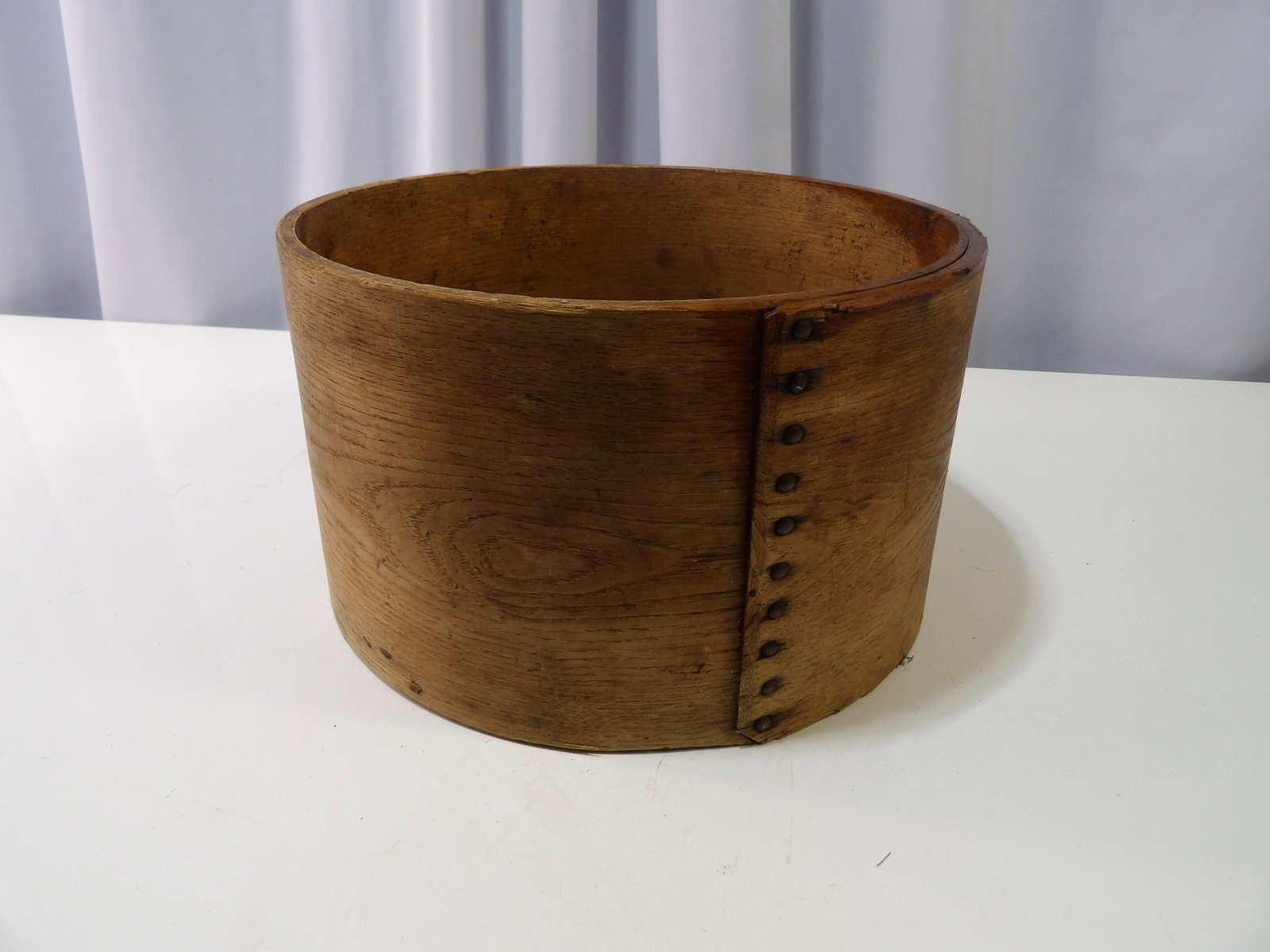 Early Primitive Wooden Pantry Box, Wilton NH, 9" (1 of 4)