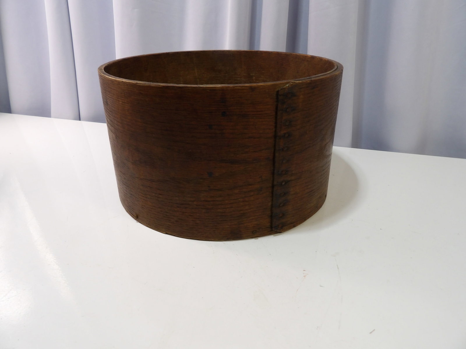 Antique Primitive Bentwood Dry Measure, 11" (1 of 5)