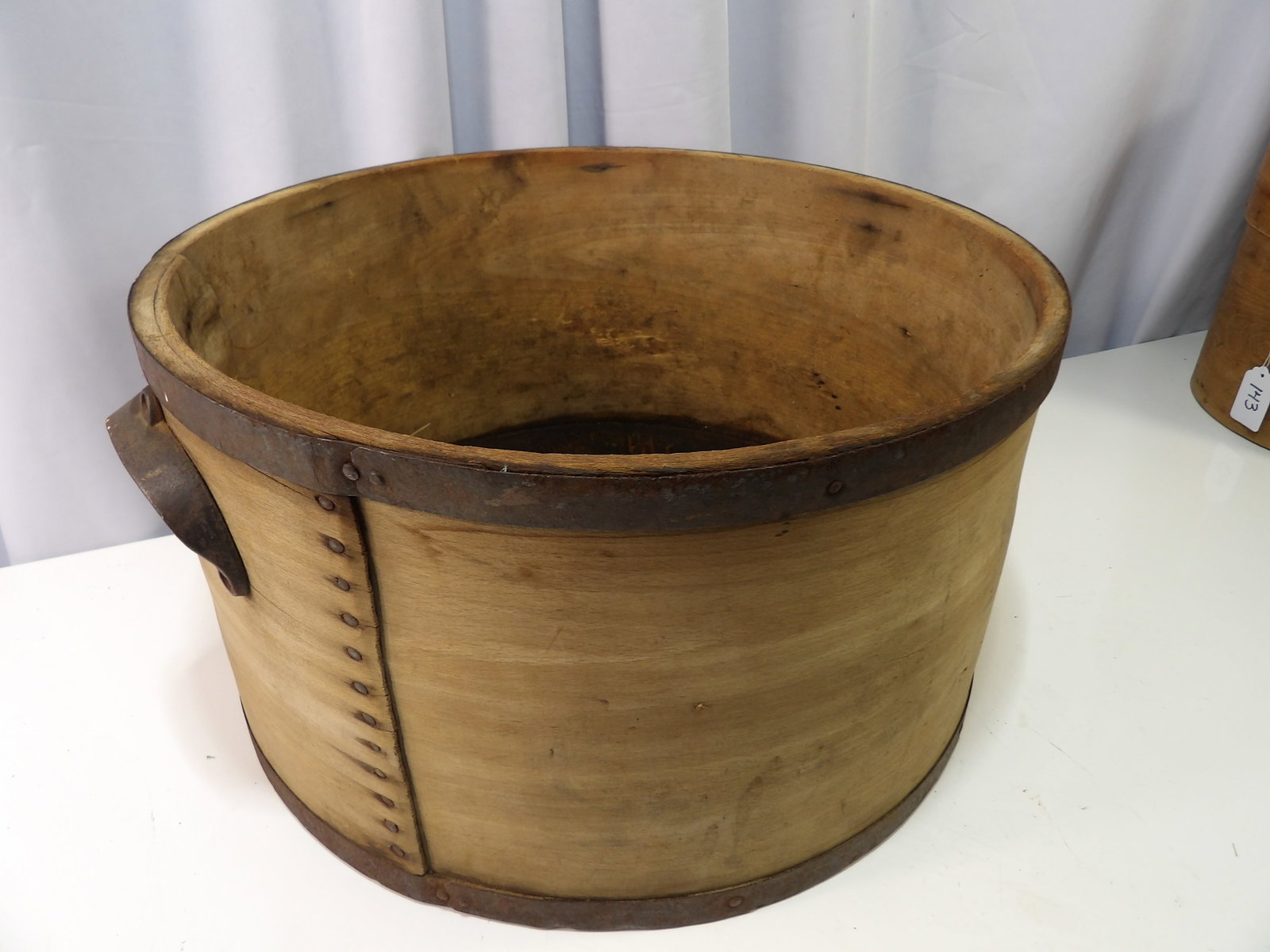 Vintage Round Dry Measure Pantry Box, 14 1/2" (1 of 5)