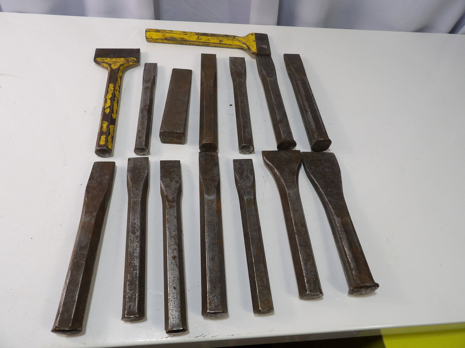 Collection of 15 Cold Chisels (1 of 4)