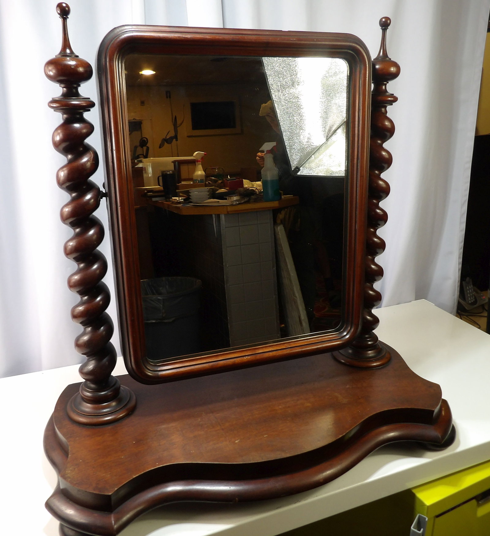 Antique Shaving Mirror (1 of 5)