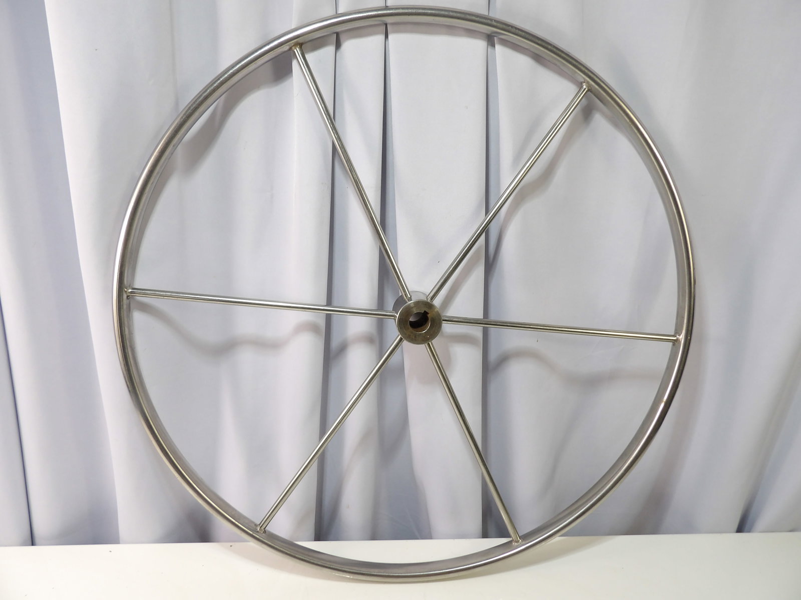 Stainless Steel Yacht Steering Wheel, 26" (1 of 4)