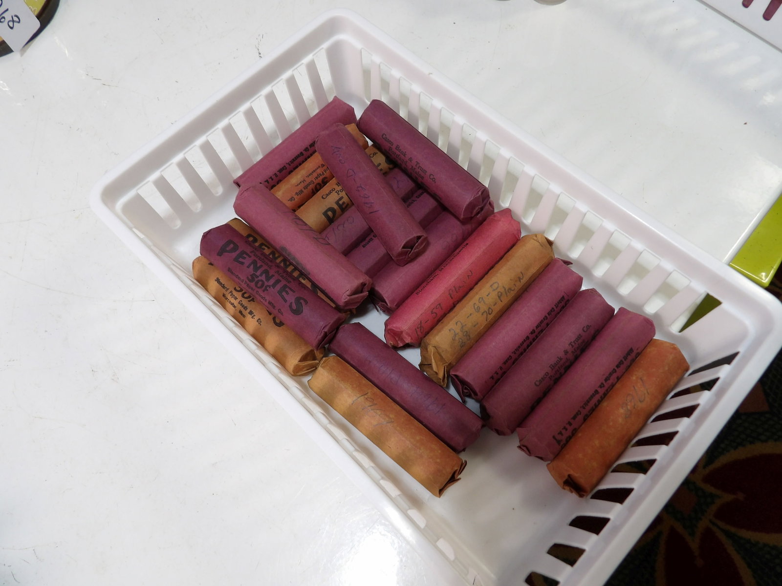 $10 Worth of Rolled Pennies (1 of 2)