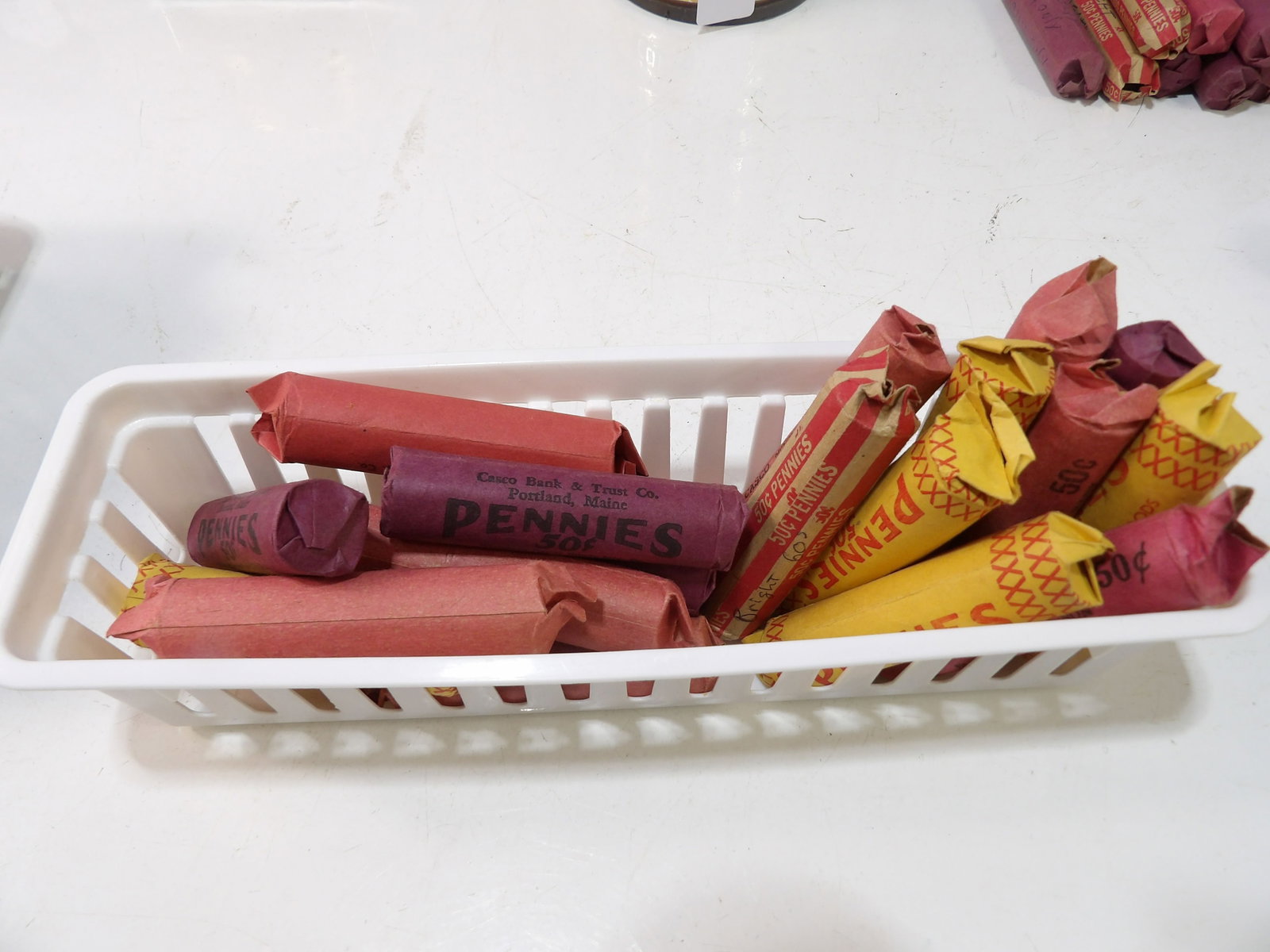 $10 Worth of Rolled Pennies (1 of 2)