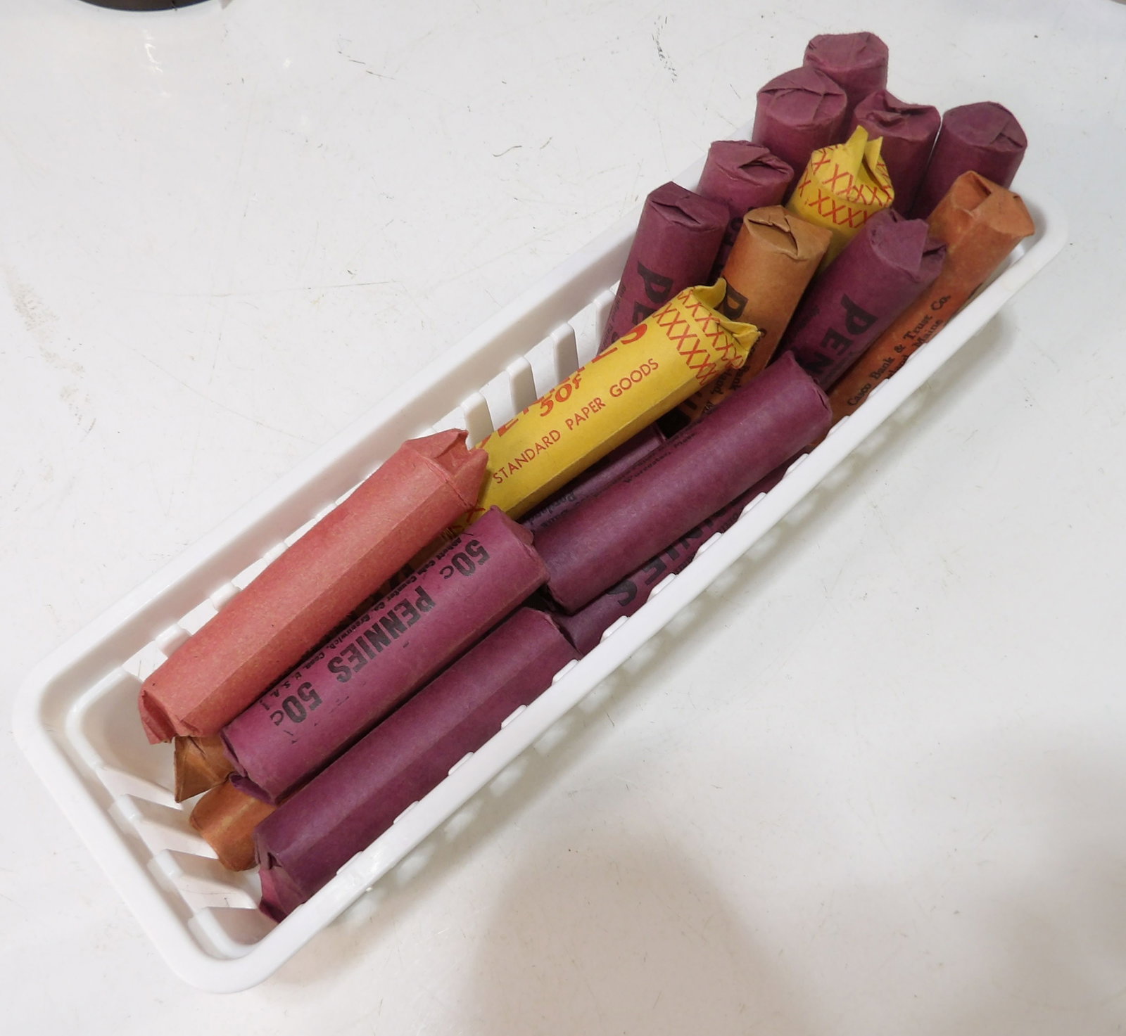 $10 Worth of Rolled Pennies (1 of 2)
