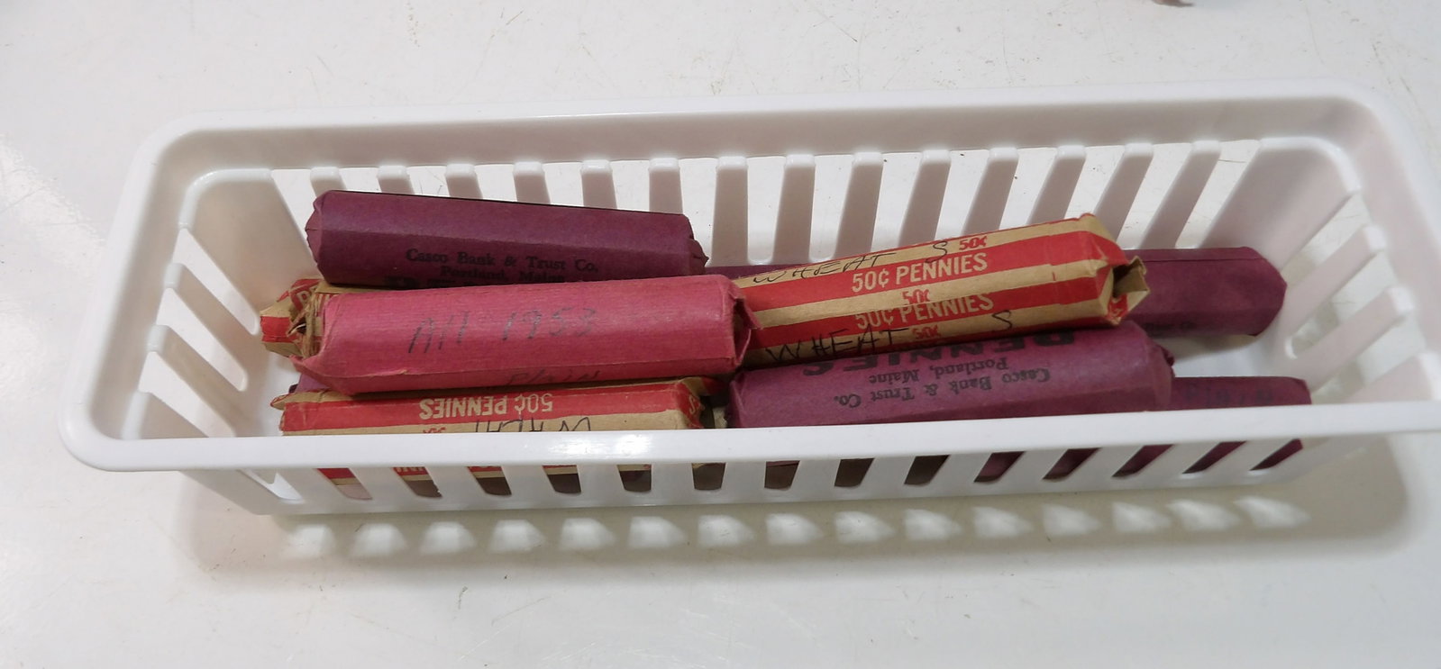 $6 Worth of Rolled Wheat Pennies (1 of 3)