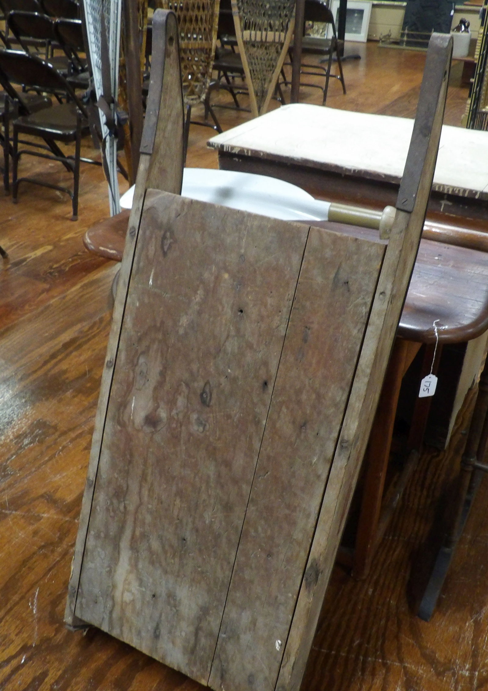Rustic Wooden Sled (1 of 5)