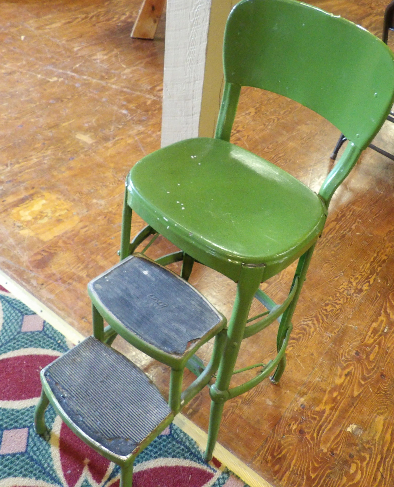 Vintage Metal Cosco Kitchen Chair/Step Stool (1 of 4)