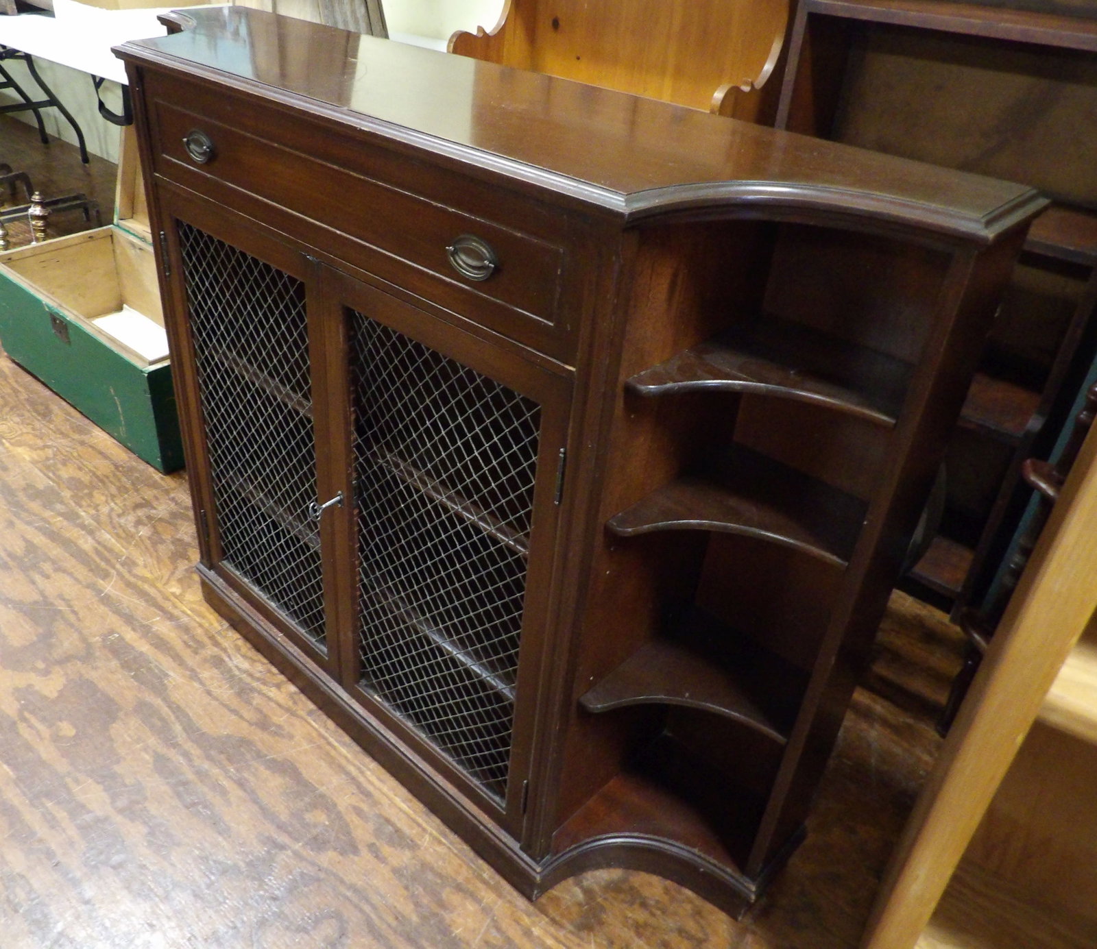 Mahogany Credenza (1 of 5)