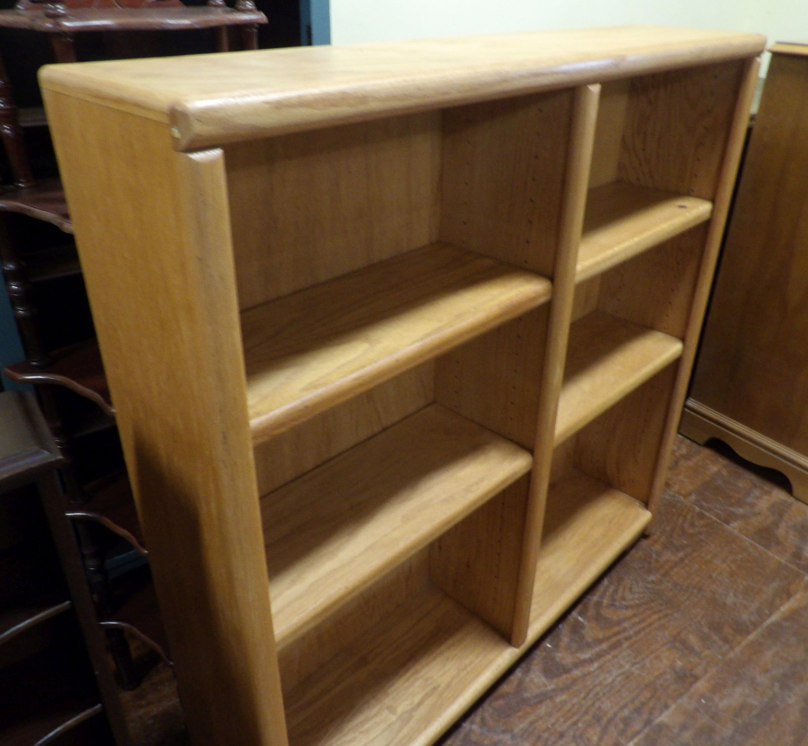 2 Section Adjustable Bookshelf - 3