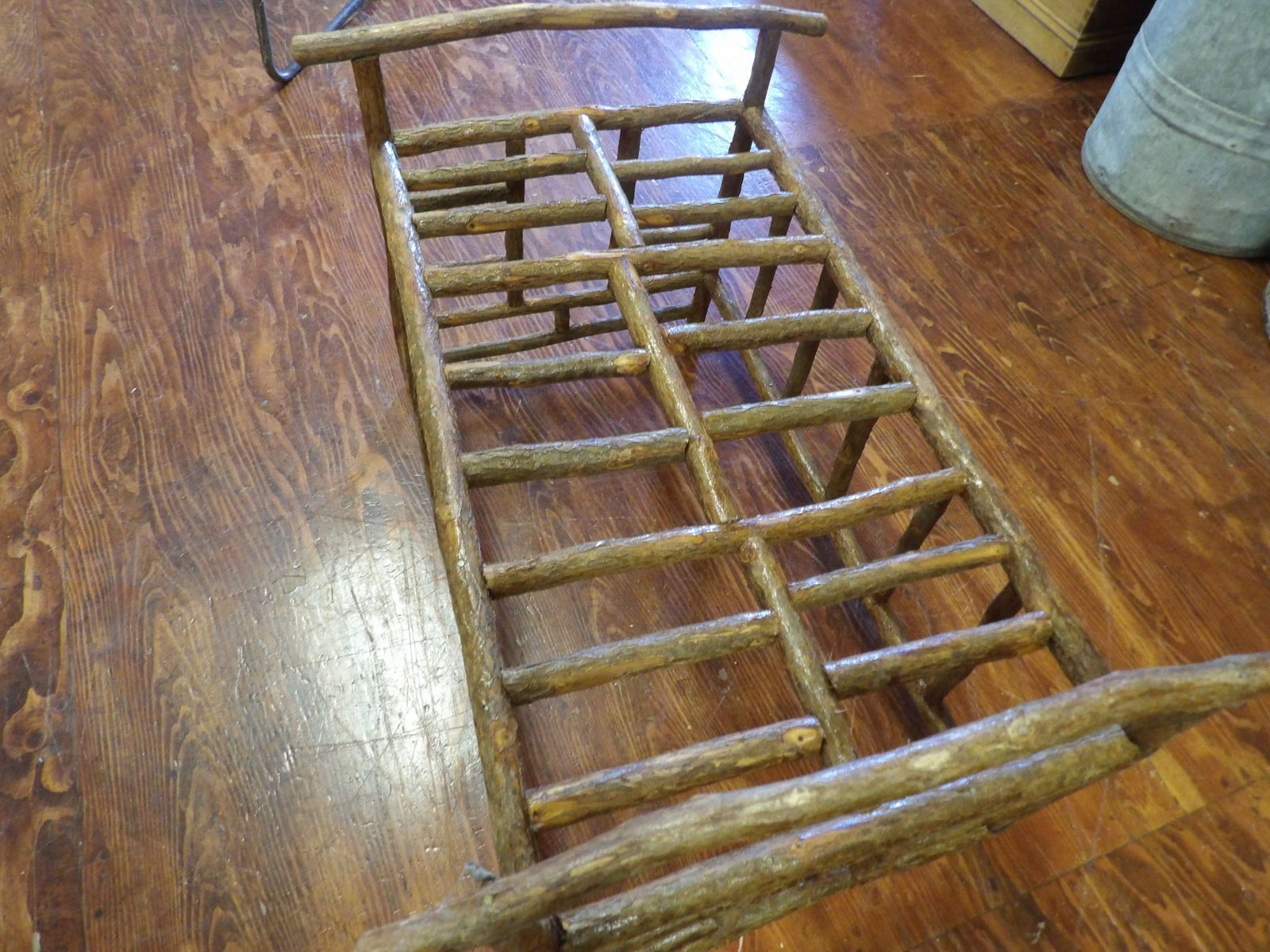 Rustic Doll Bed/Bench - 2