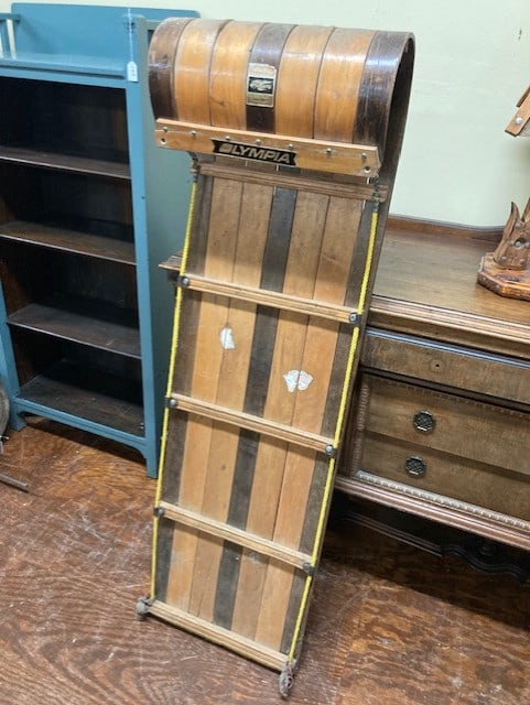Vintage 58 Inch Toboggan by Flexible Flyer (1 of 5)