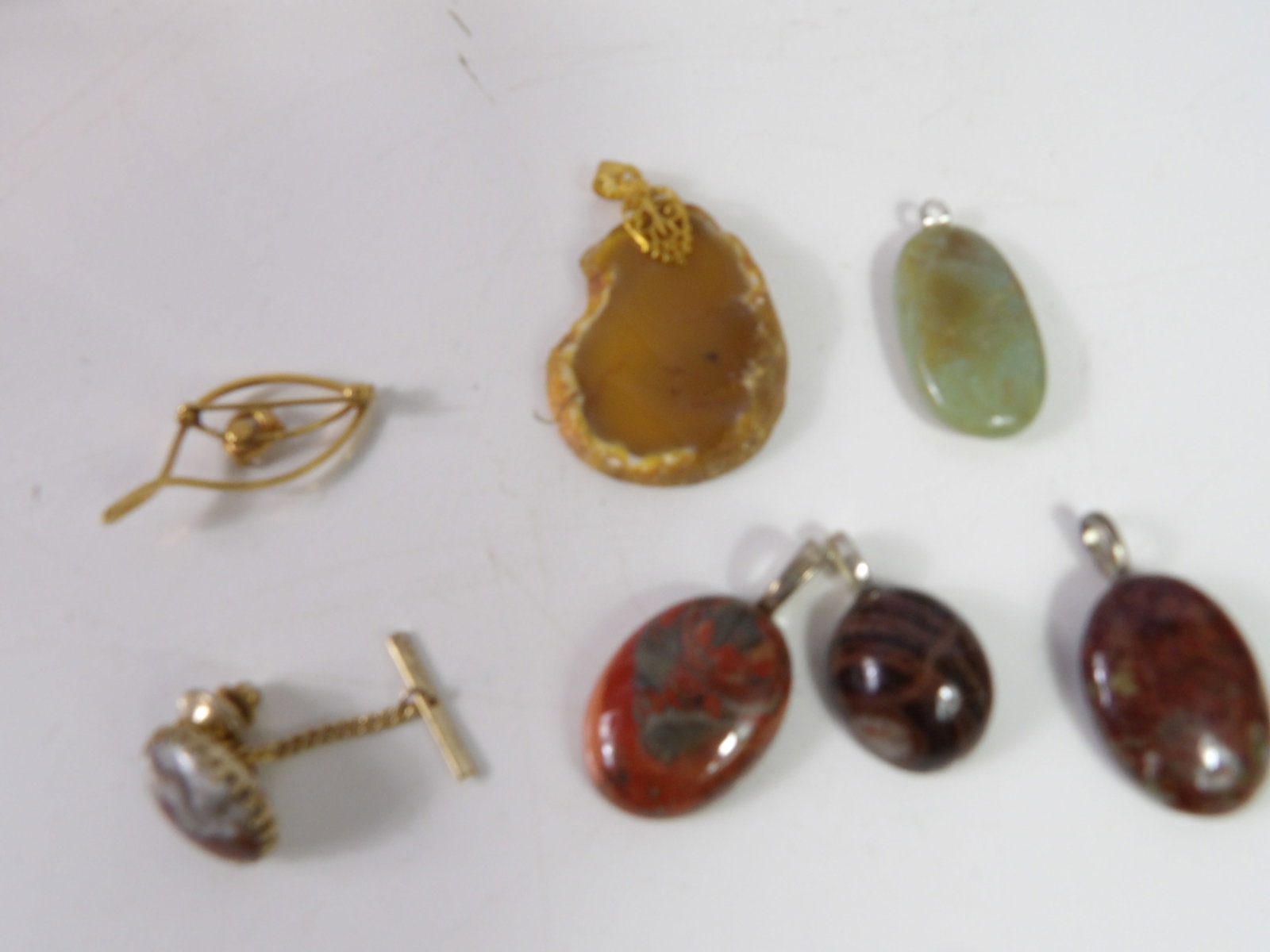 Assorted Gemstone Pendants - 2