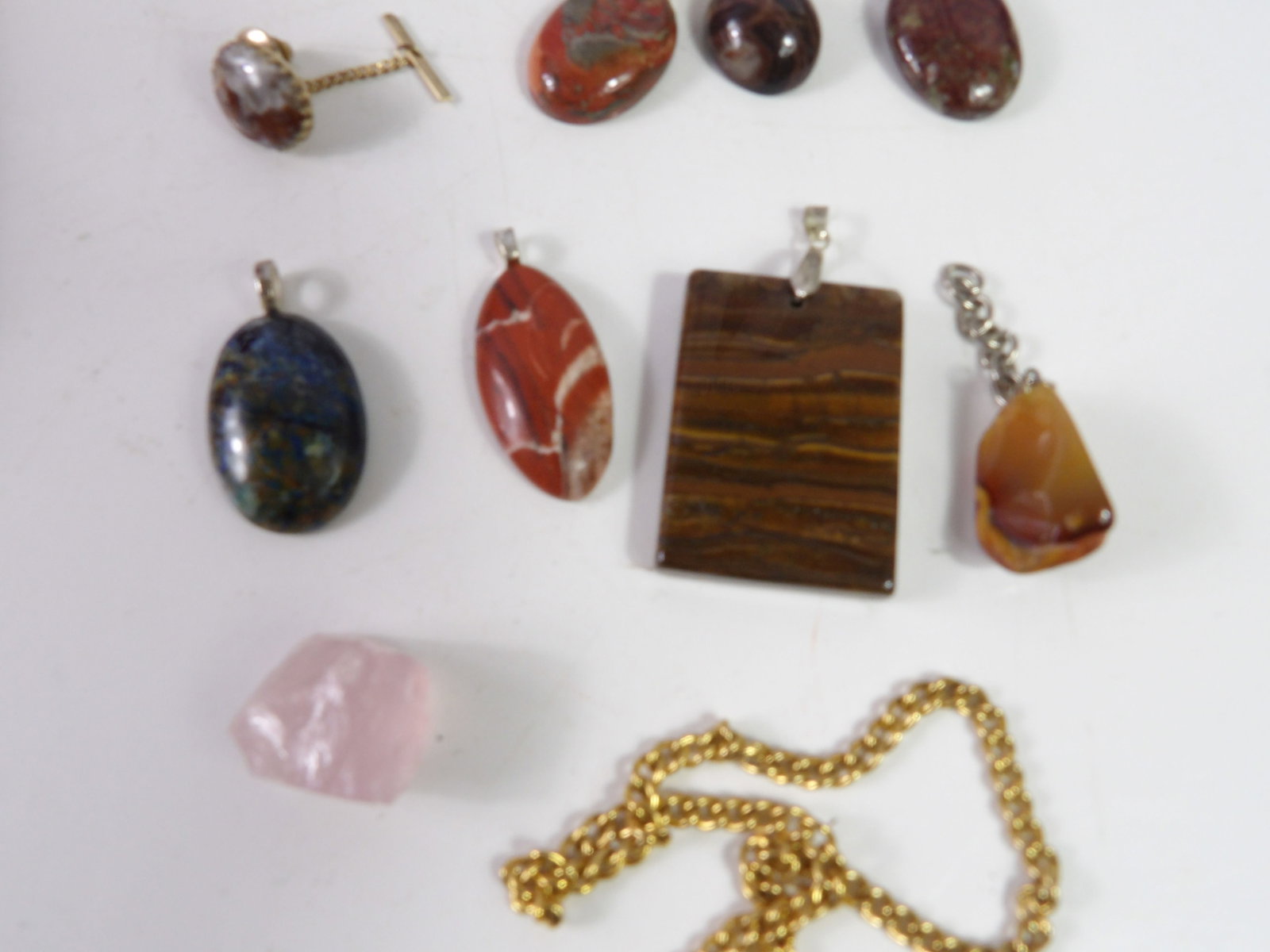 Assorted Gemstone Pendants - 3