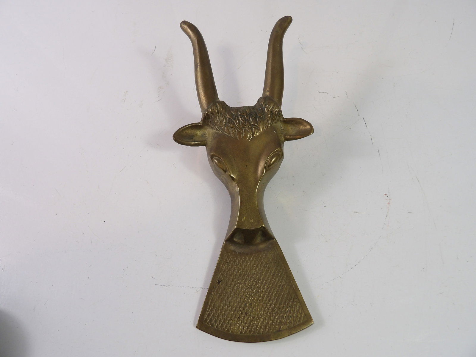 Brass Bull Head Boot Jack (1 of 4)