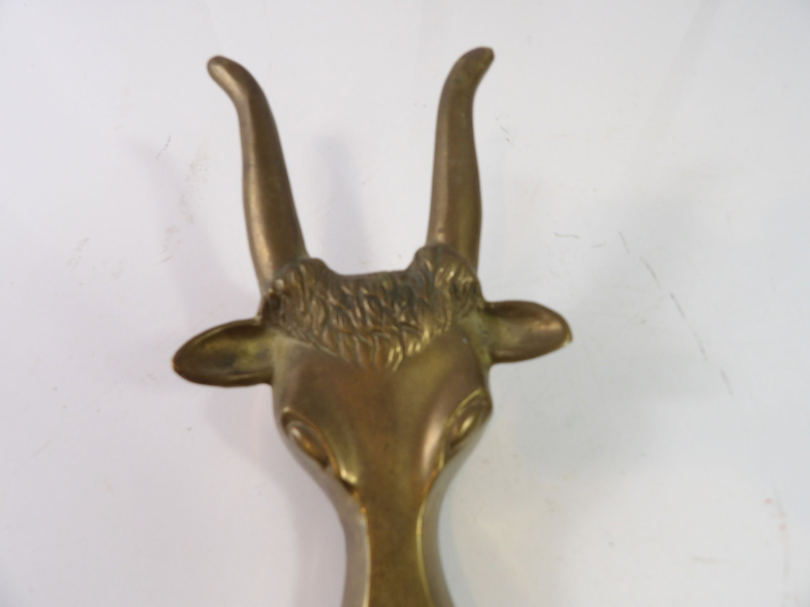 Brass Bull Head Boot Jack - 2