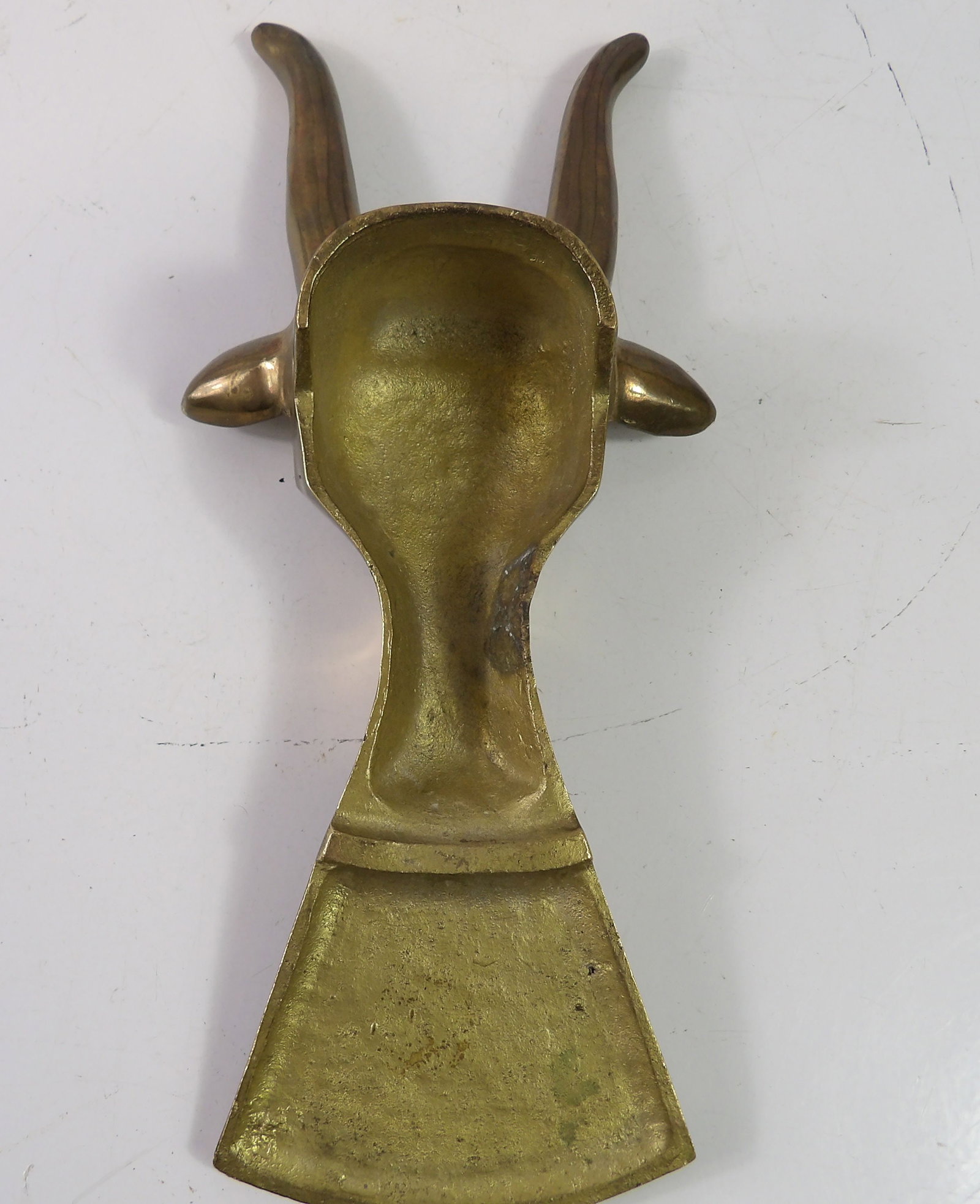 Brass Bull Head Boot Jack - 4
