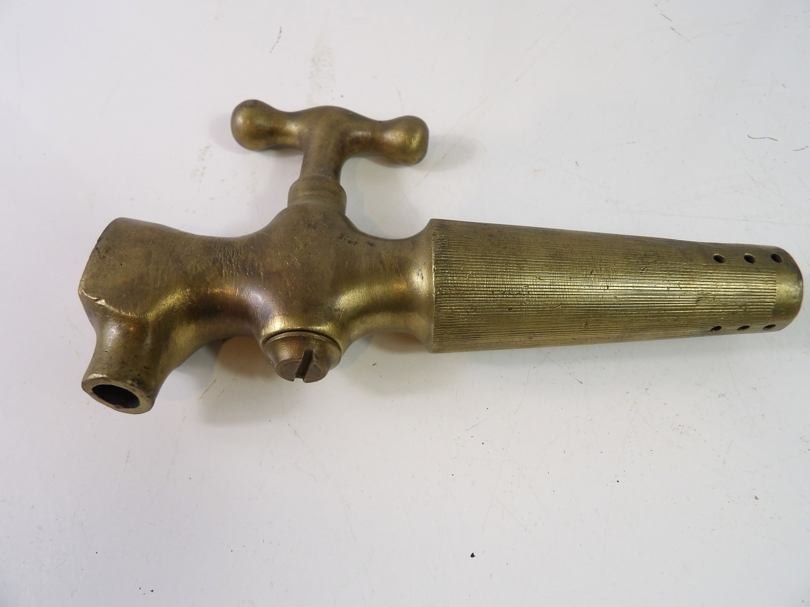 Solid Brass Beer Barrel Keg Tap - 3