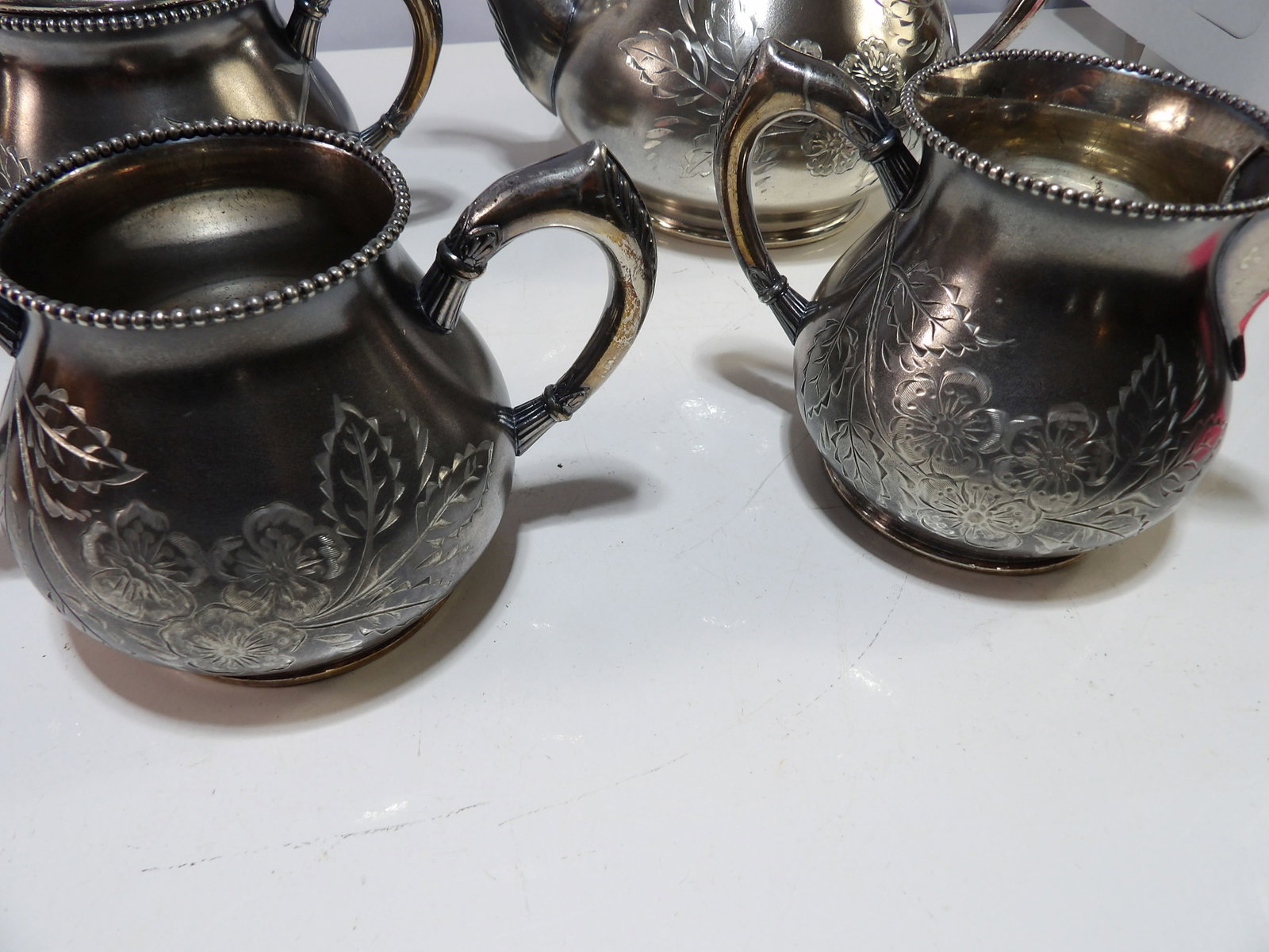 Rogers Silver Plated Tea Set - 2