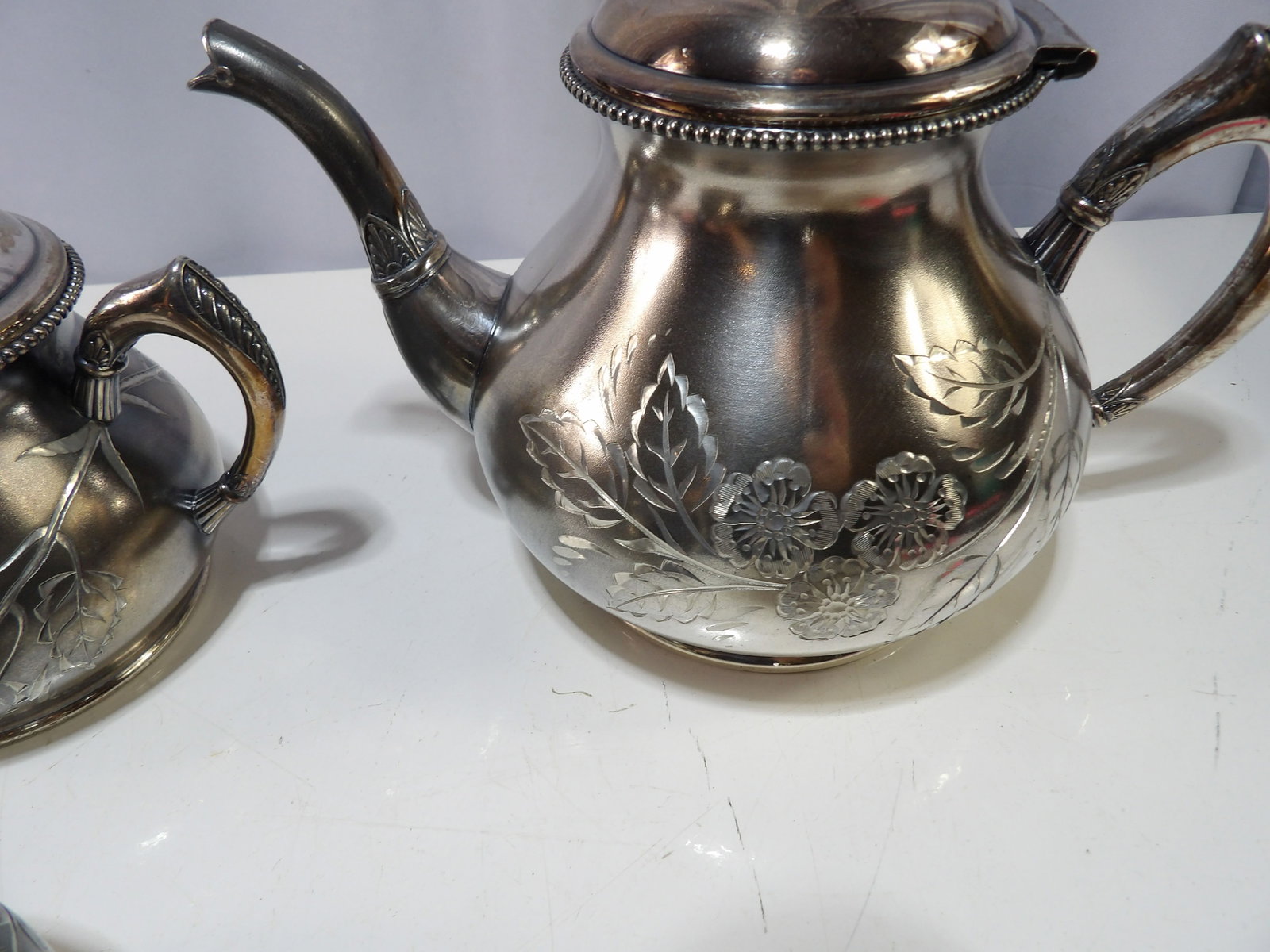 Rogers Silver Plated Tea Set - 3