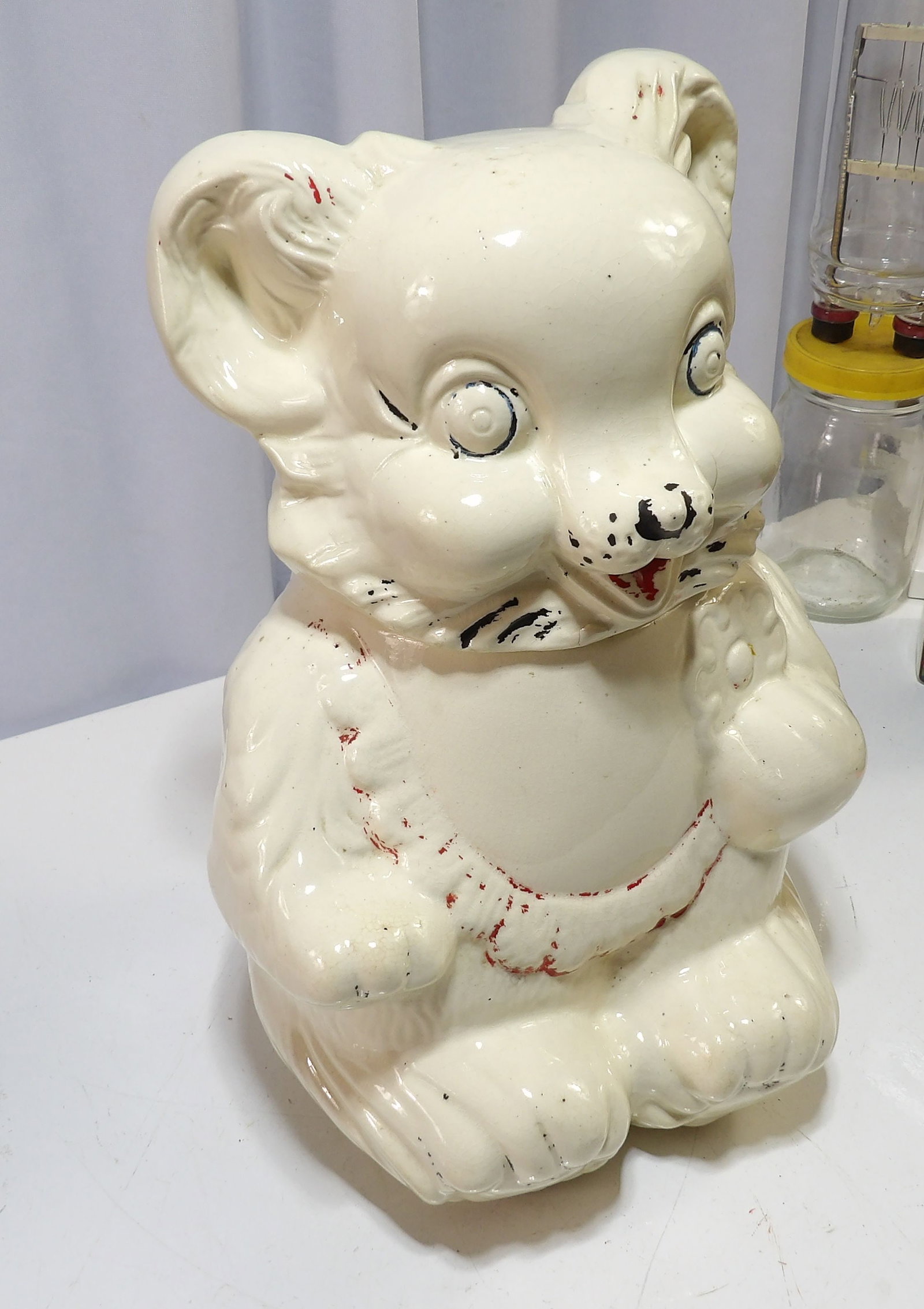 Royal Ware Teddy Bear Cookie Jar - 4