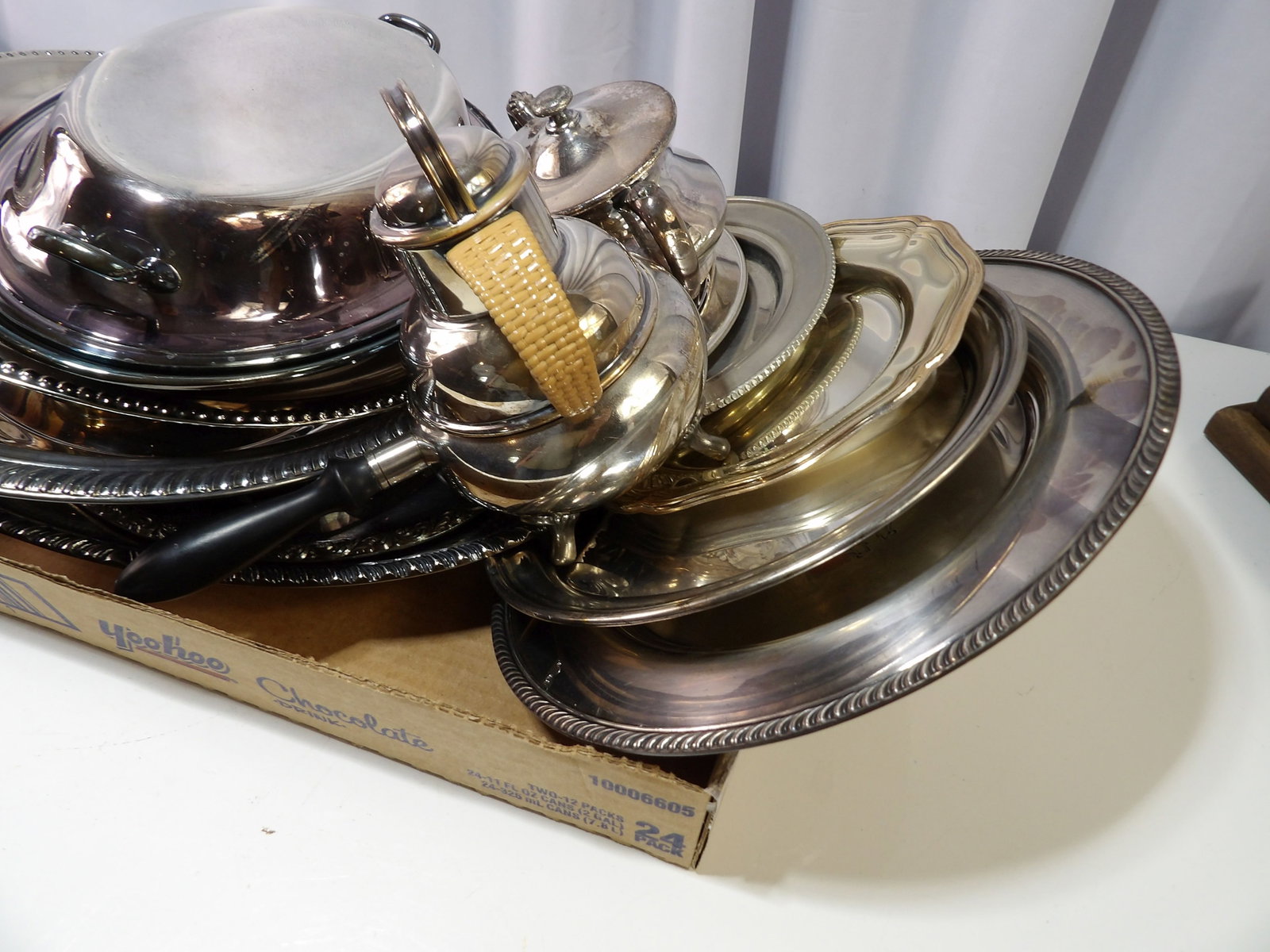 Assorted Silver Plated Serving Ware - 2