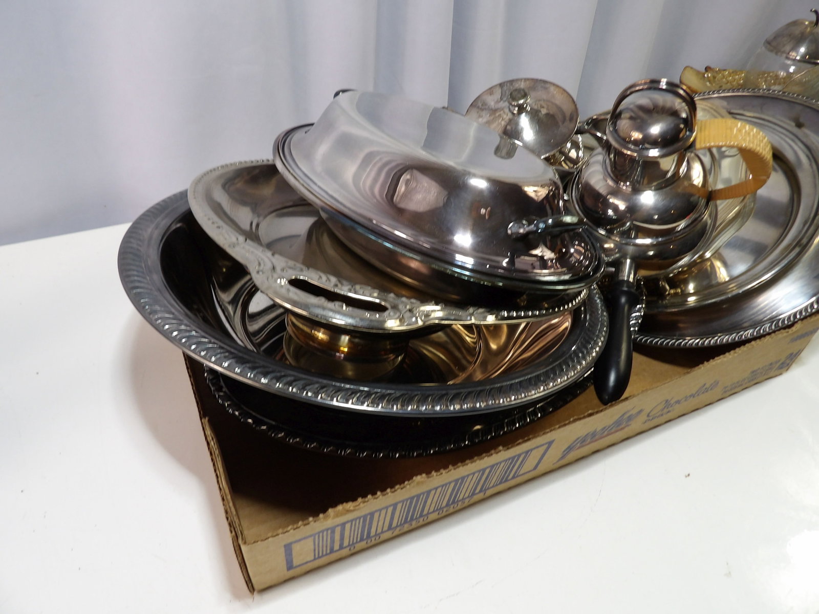 Assorted Silver Plated Serving Ware - 3