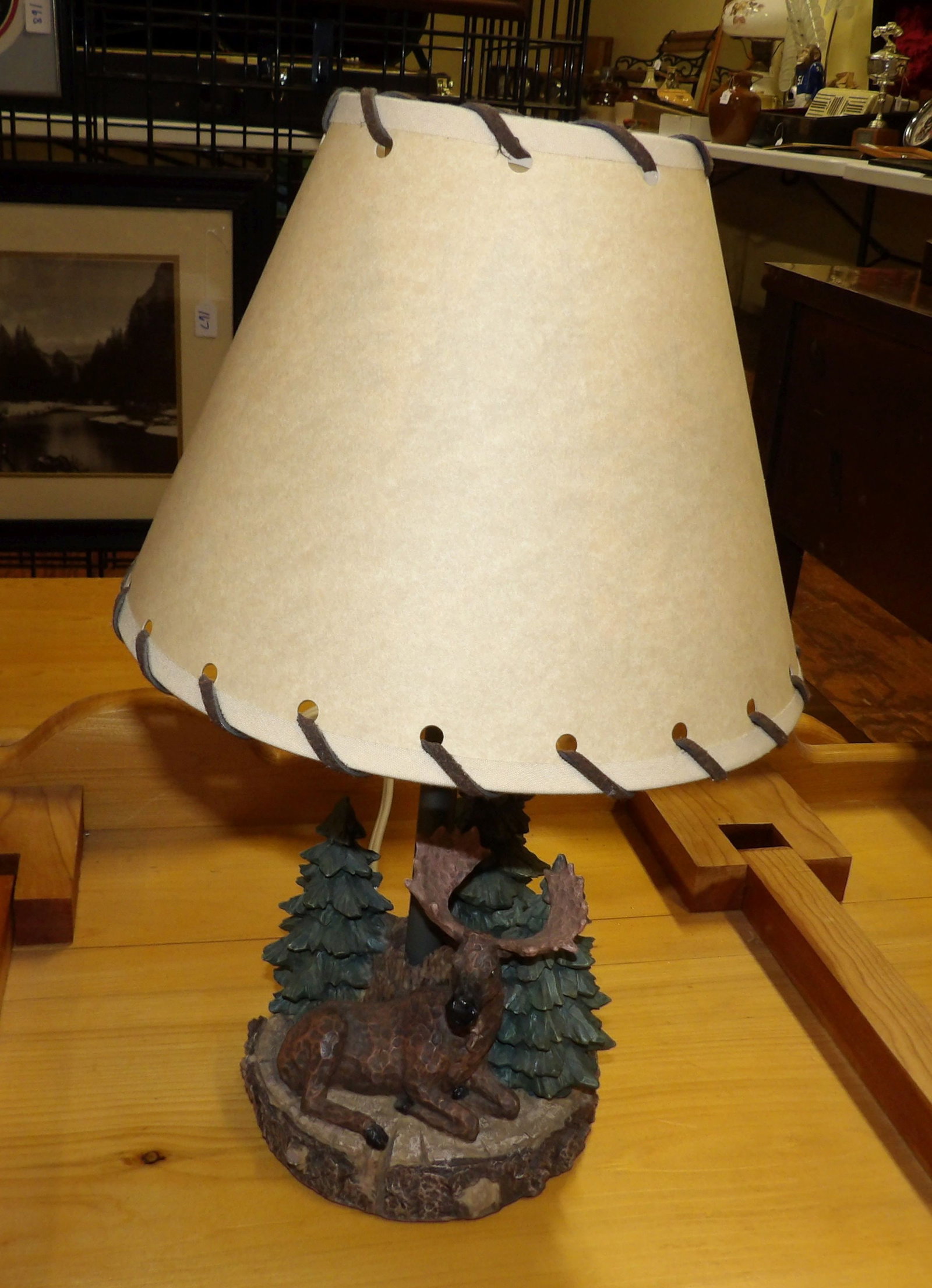 Lodge Style Table Lamp - 2