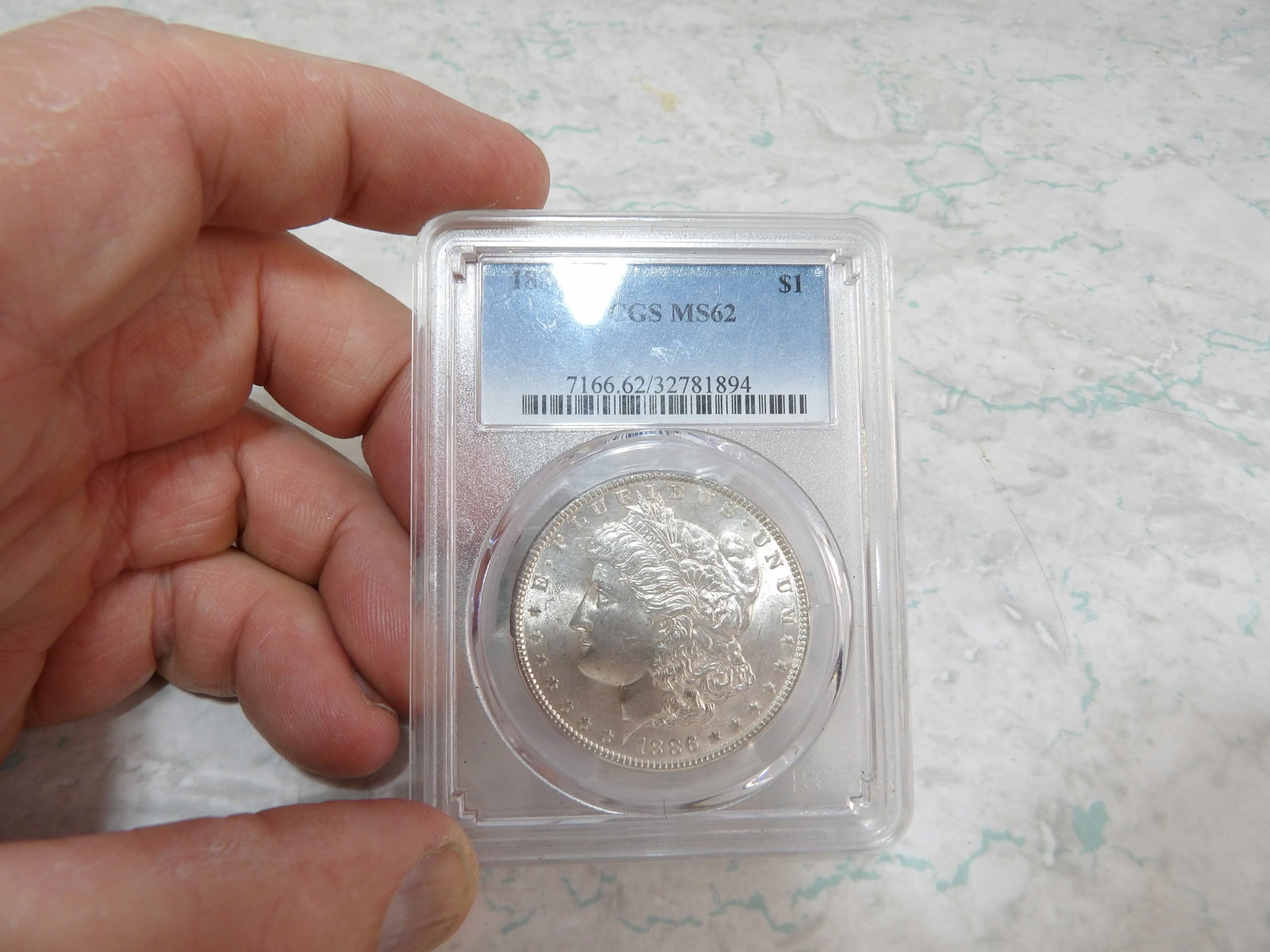 1886 Morgan Silver Dollar - 2