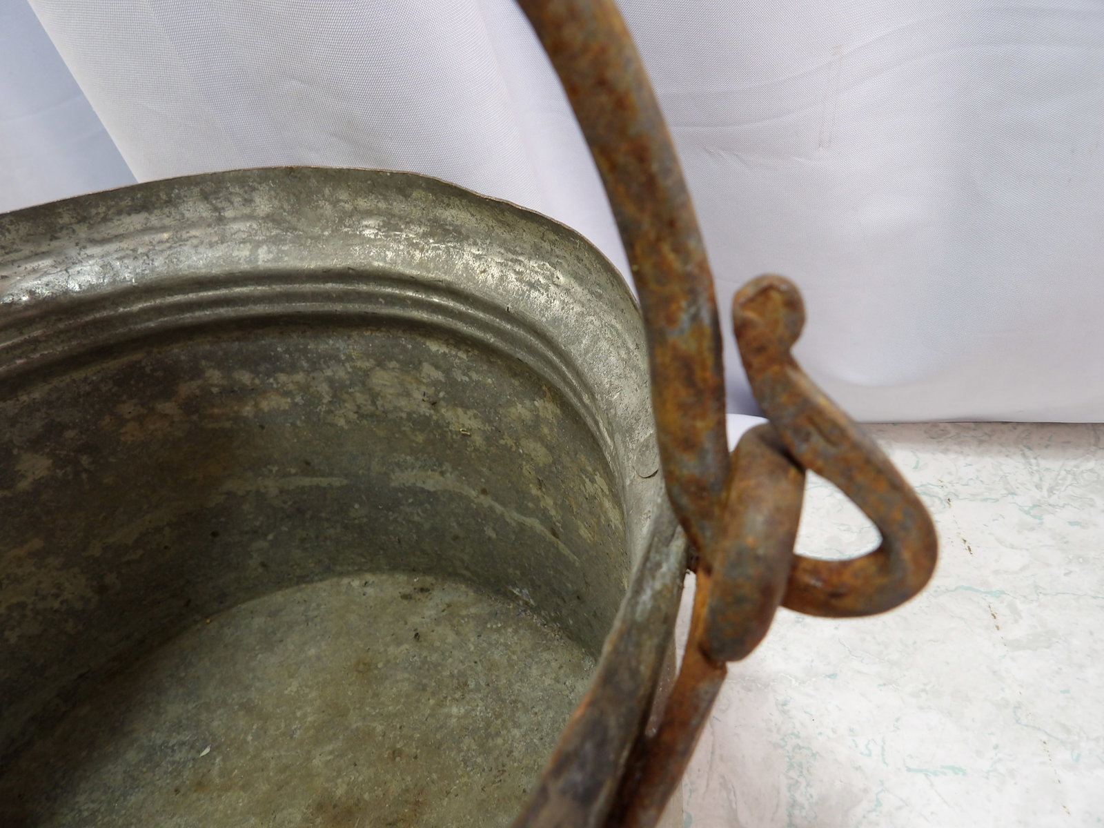 Hand Hammered Copper Cauldron Pot - 2